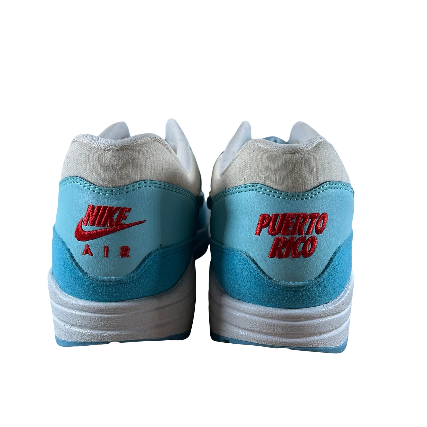 FD6955 400 Nike Air Max 1 Puerto Rico Blue Gale [USED] - 9.5 M (Used)