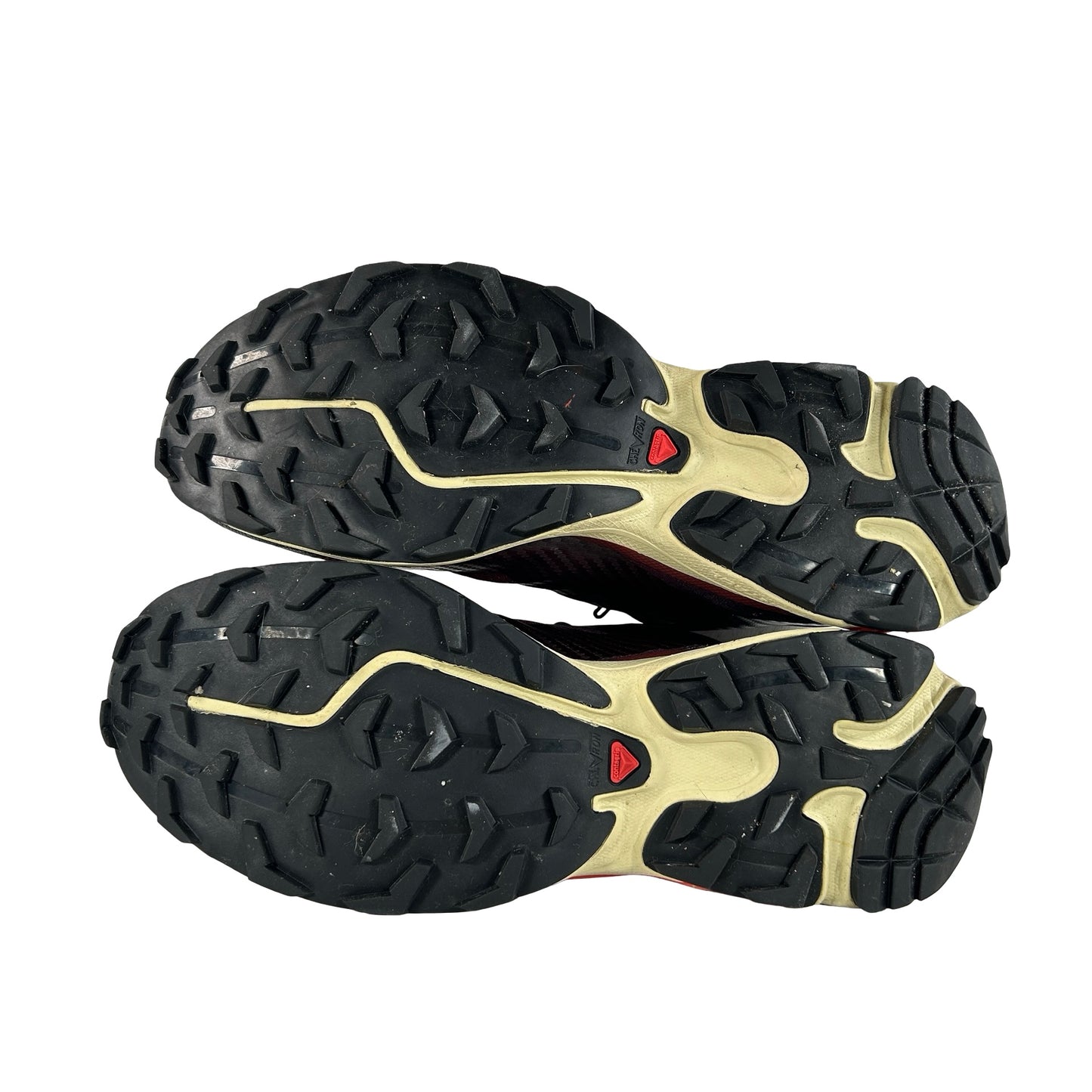 L4177220032 Salomon XT-4 Bitter Chocolate Mocha Mousse Fiery Red [USED] - 10 M (Used)