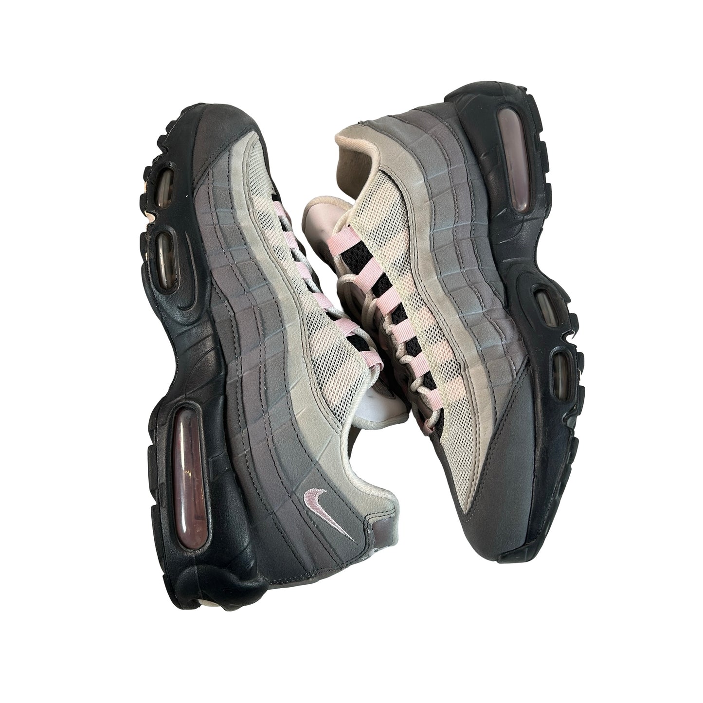 CJ0588 001 Nike Air Max 95 Gunsmoke Pink Foam [USED] - 9 M (Used) (Replace Box)