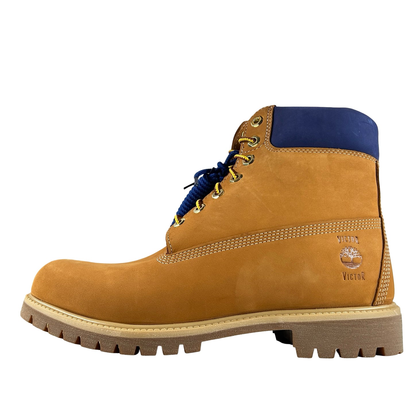 TB 0A2P6W A6N Timberland 6" Premium Waterproof Boot Victor Victor Wheat Navy (2025)