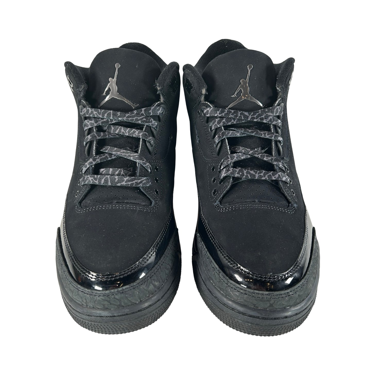 CT8532 001 Jordan 3 Retro Black Cat (2025) [USED] - 9.5 M (Used)