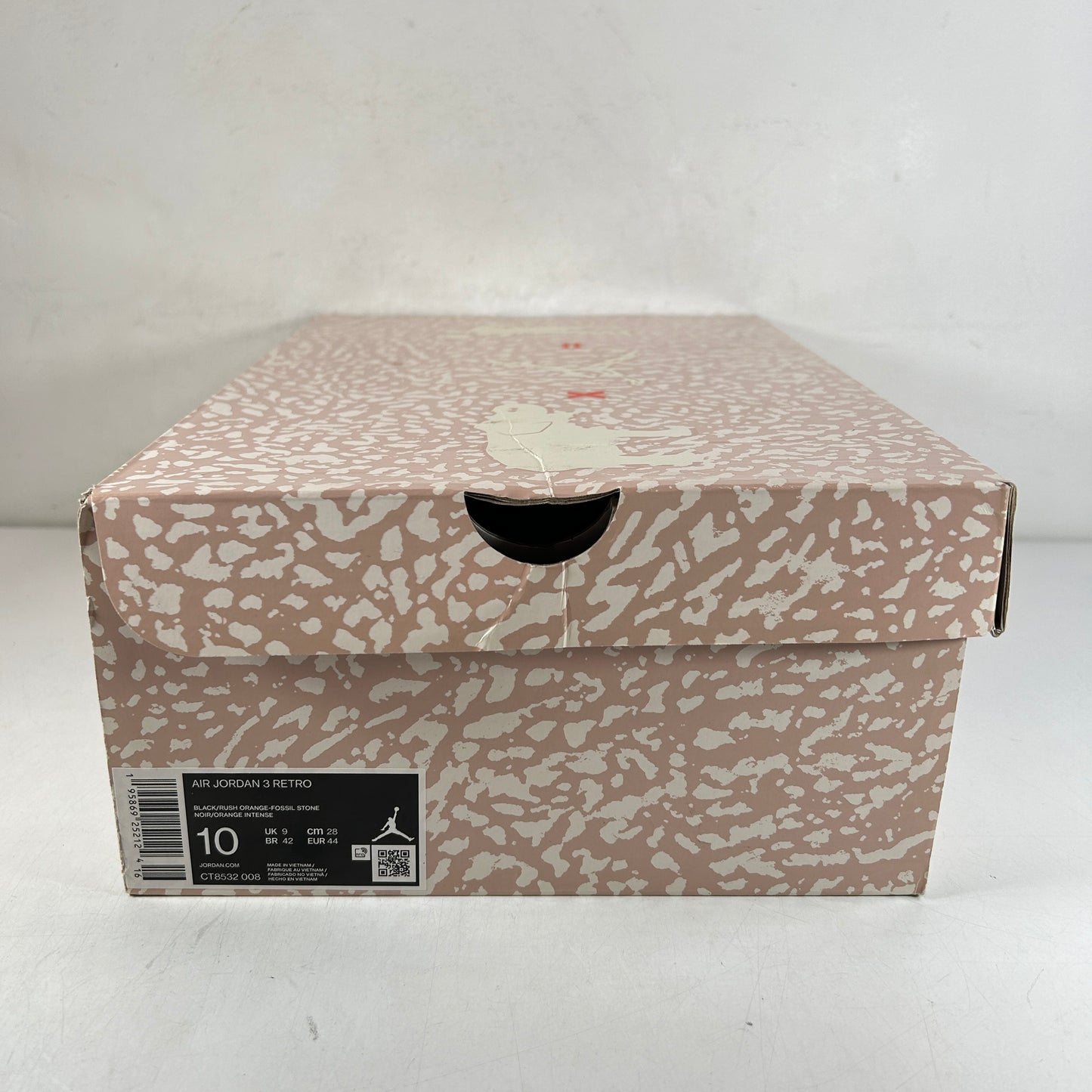 CT8532 008 Jordan 3 Retro Desert Elephant [USED] - 10 M (Used)