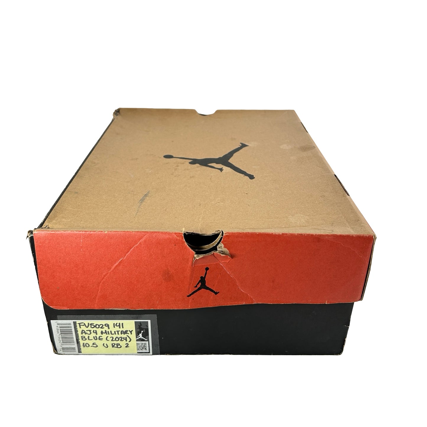 FV5029 141 Jordan 4 Retro Military Blue (2024) [USED] - 10.5 M (Used2) (Replace Box2)