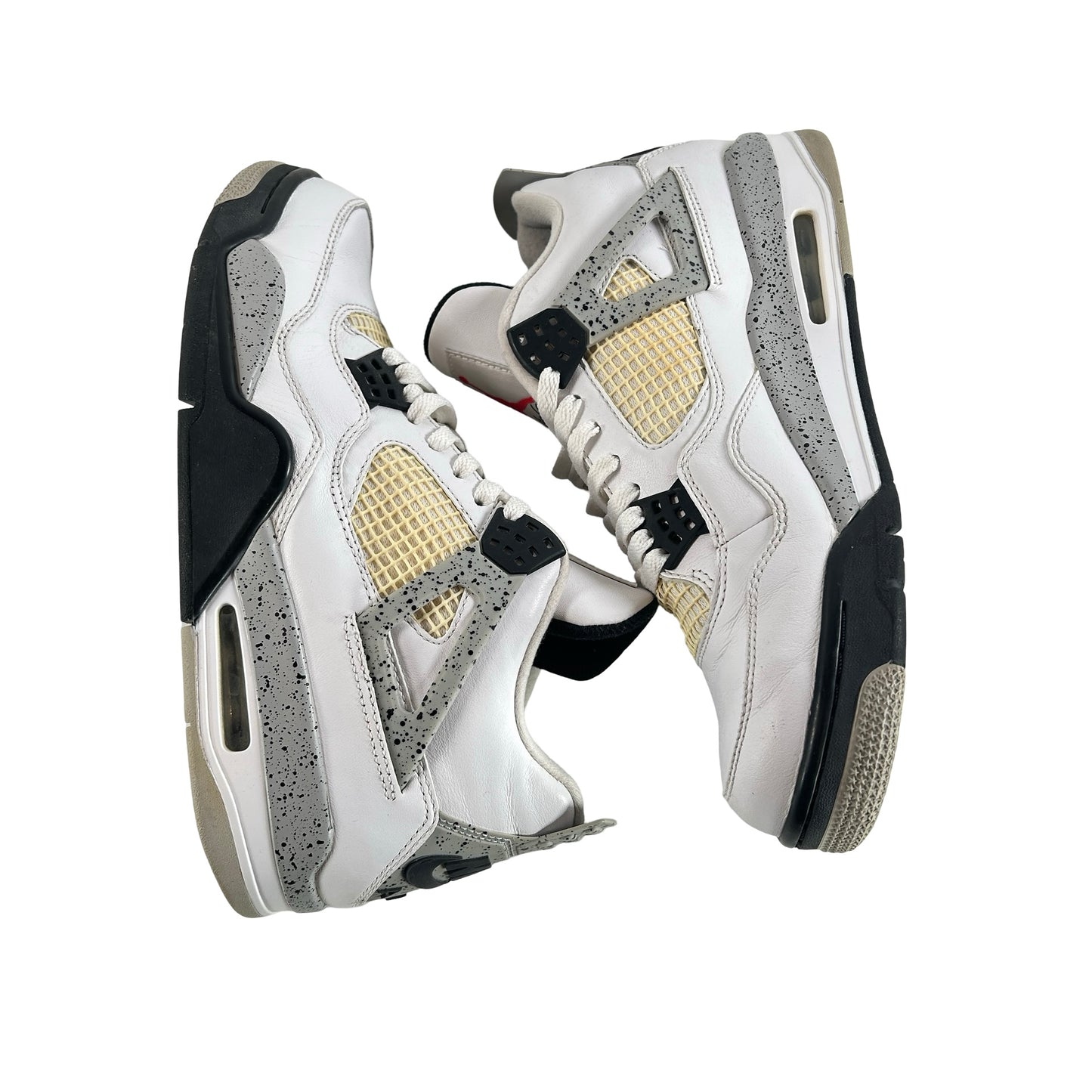 840606 192 Jordan 4 White Cement [USED] - 10 (Used4)