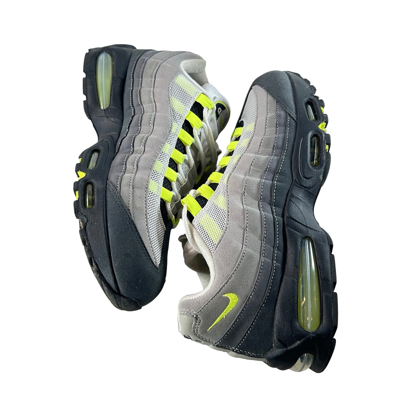 HM4740 001 Nike Air Max 95 OG Big Bubble Neon (2025) [USED] - 11 M (Used) (No Box)