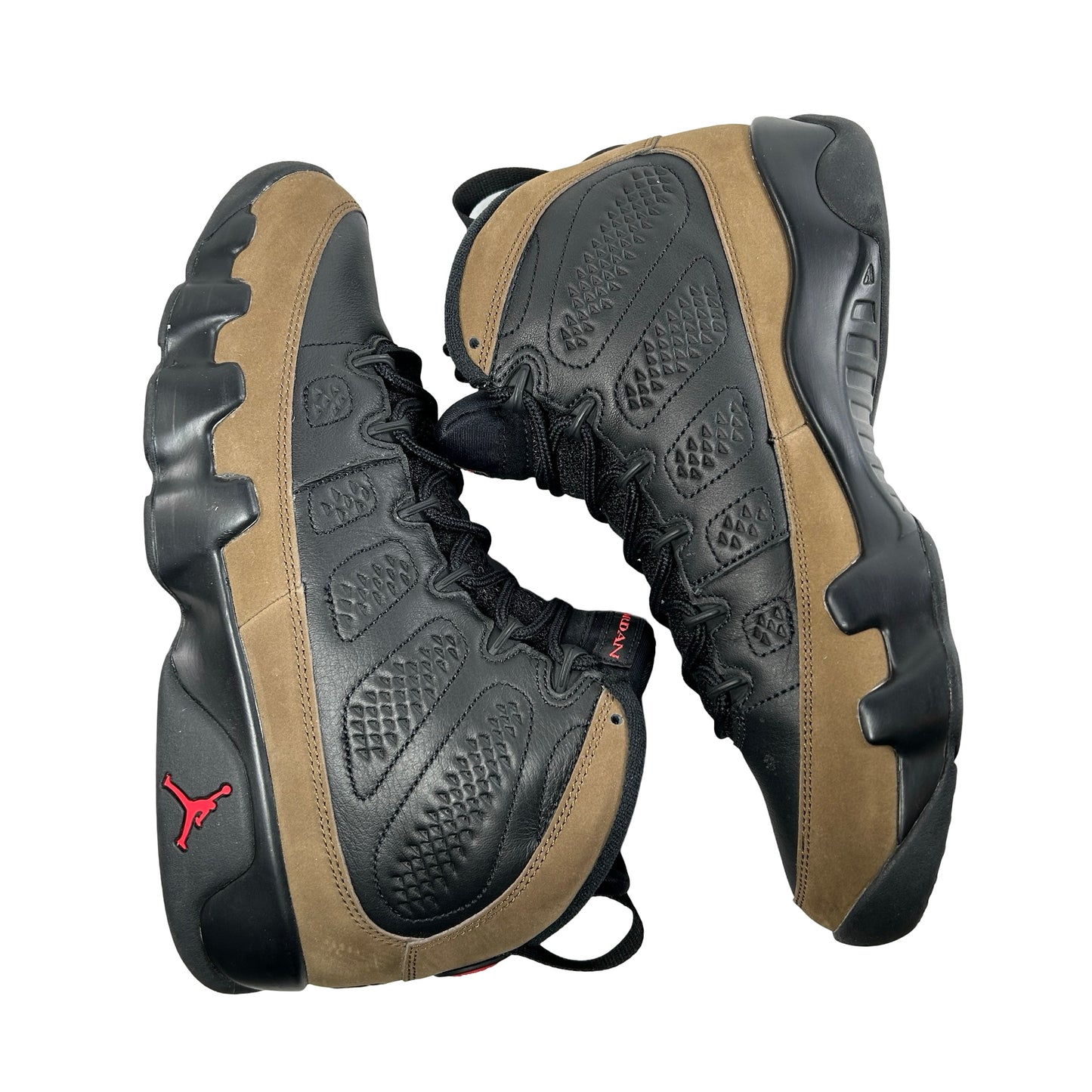 HV4794 030 Air Jordan 9 Retro Olive (2024) [USED] - 9.5 M (Used5)