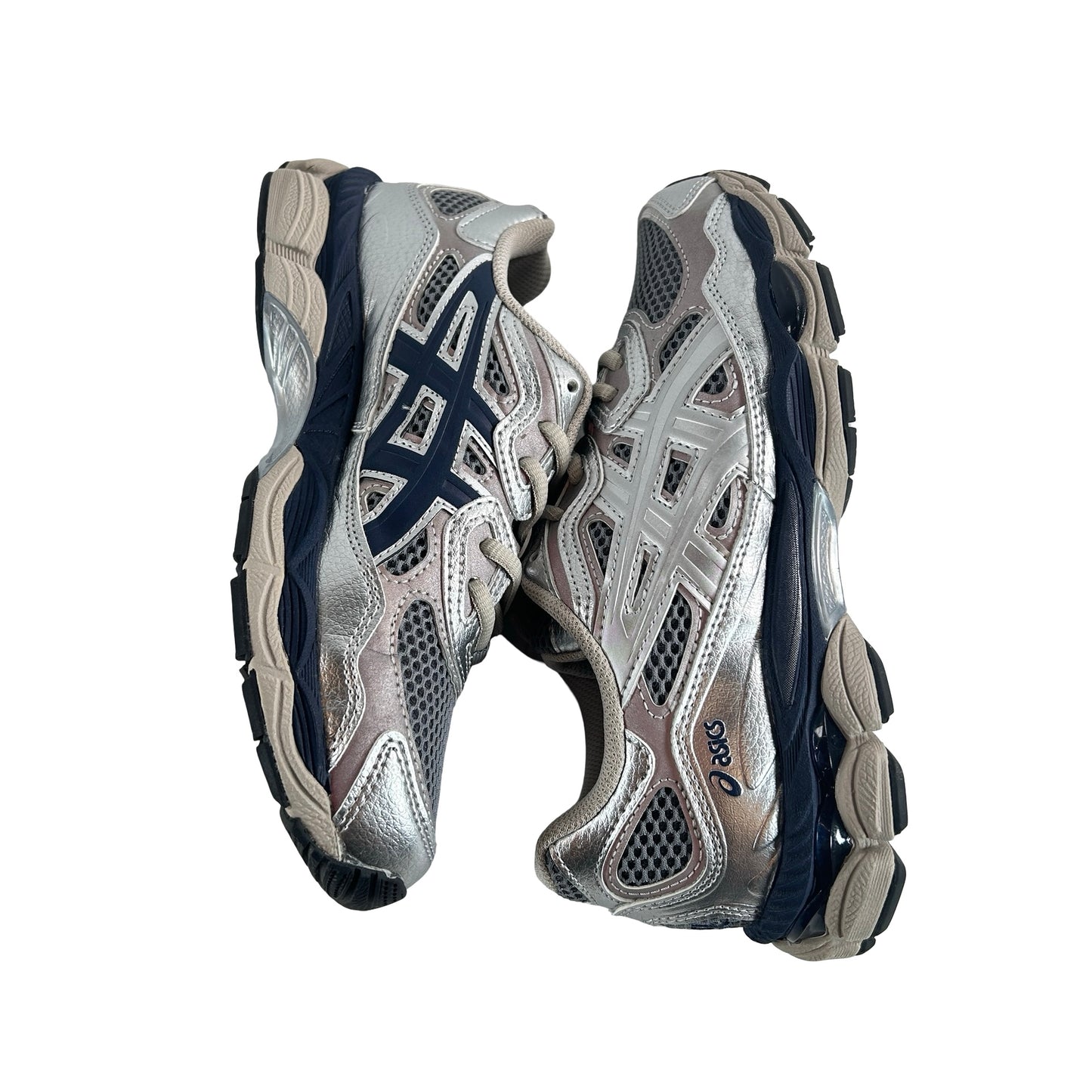 1203A581 020 ASICS Gel-NYC Billy's Pure Silver Midnight [USED] - 5 M (Used)