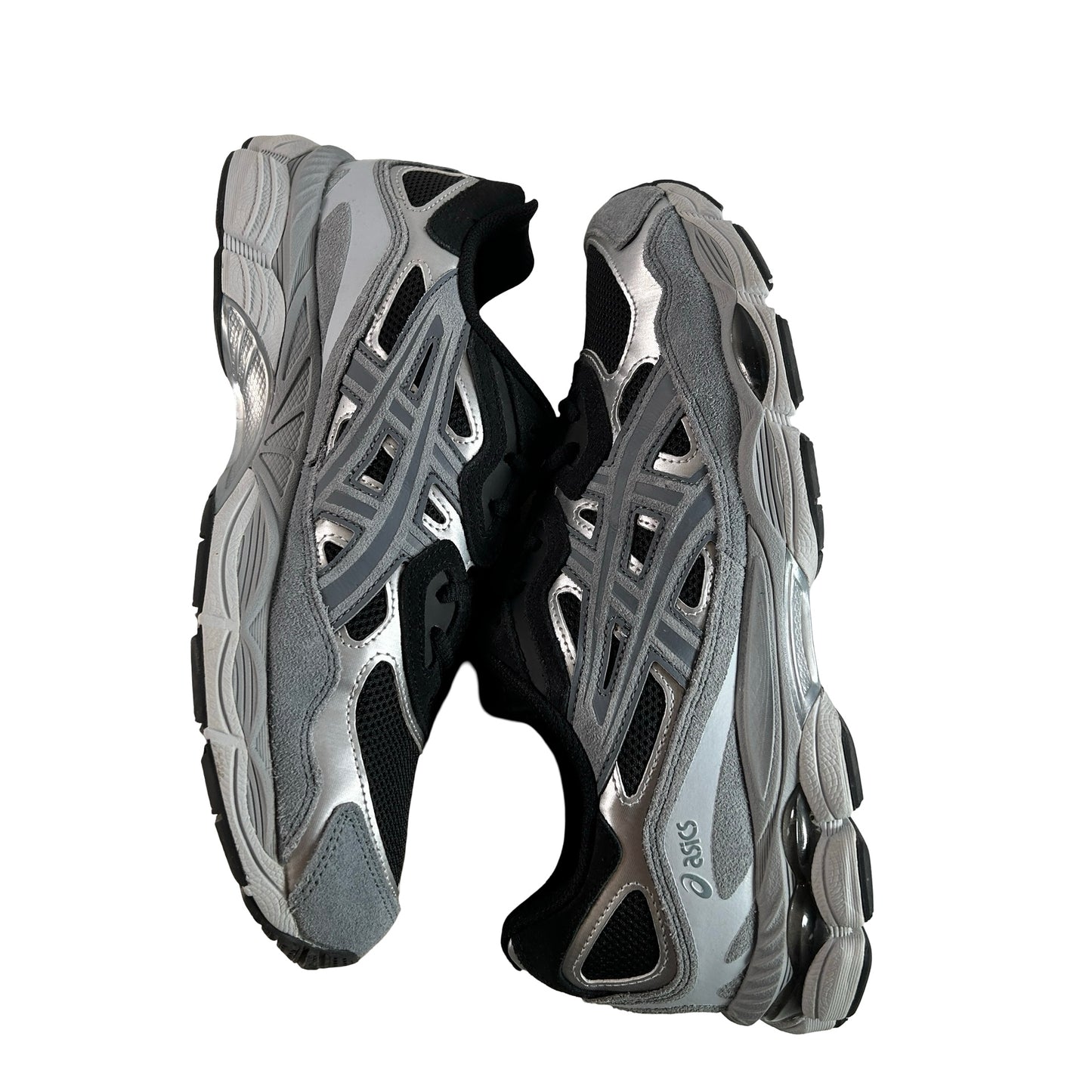 1203A383 003 ASICS Gel-NYC Black Fjord Grey [USED] - 10.5 (Used)