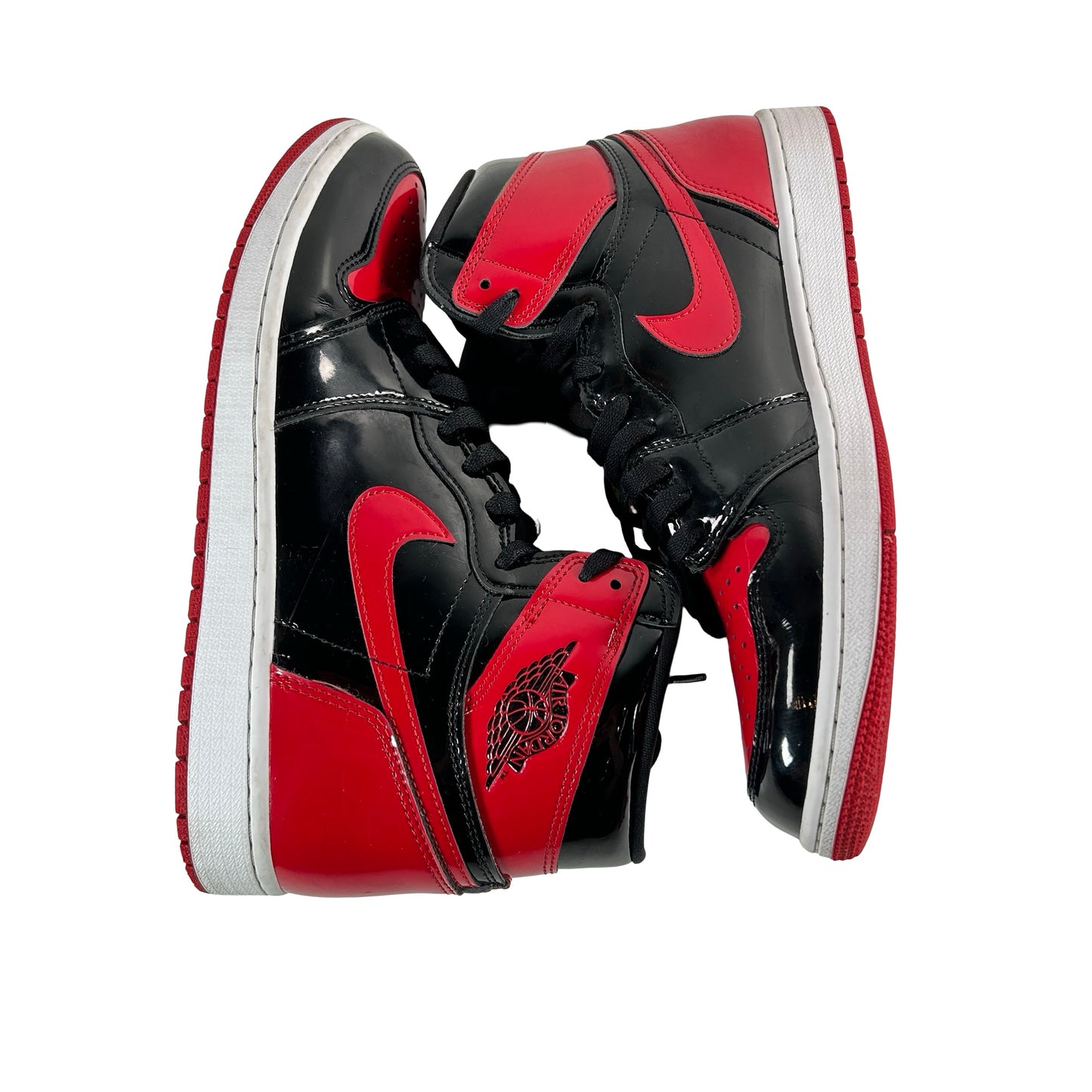 555088 063 Jordan 1 Retro High OG Patent Bred [USED] - 11 M (Used5)