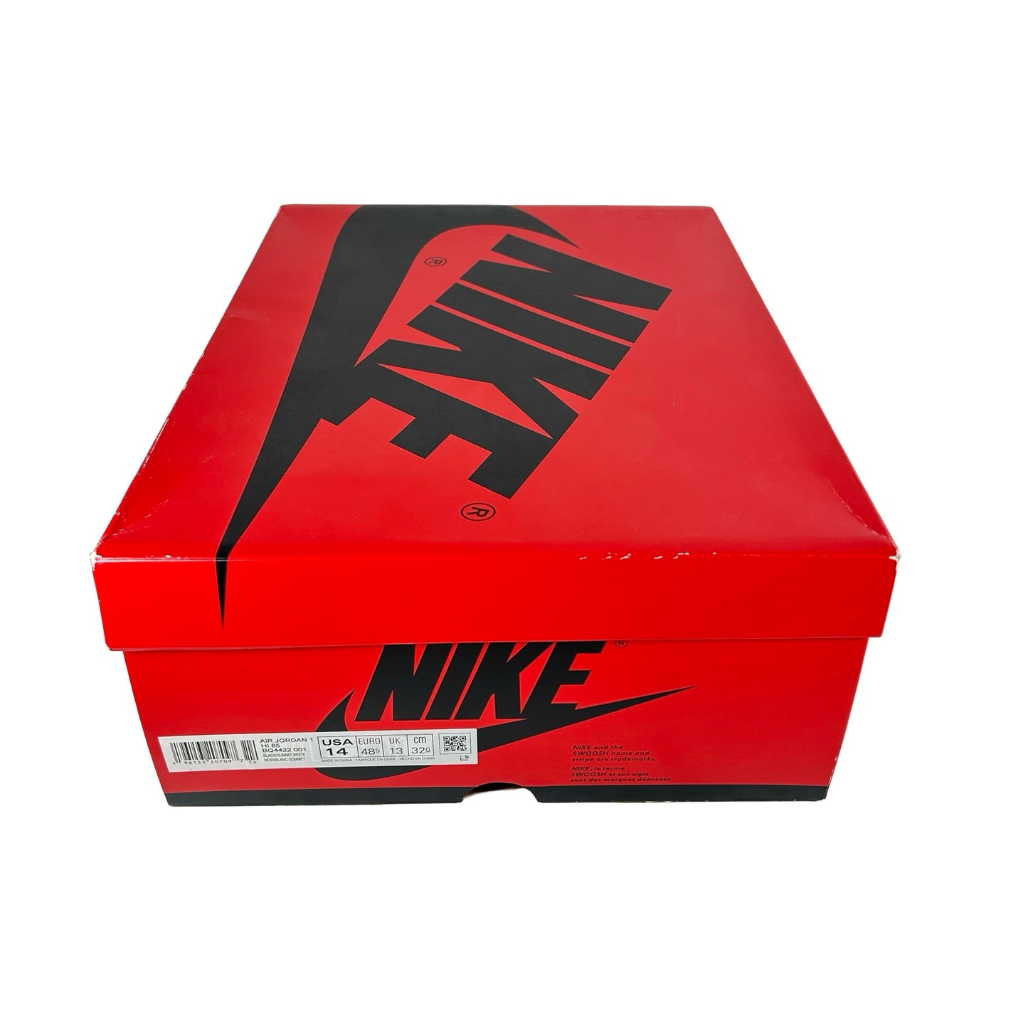 BQ4422 001 Jordan 1 Retro High 85 Black White (2023) [USED] - 14 M (Used)