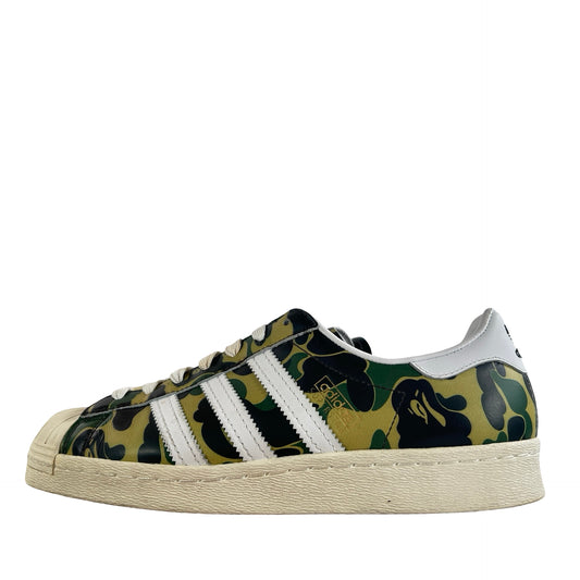 GZ8981 adidas Superstar Bape ABC Camo Green [USED] - 7 M (Used)