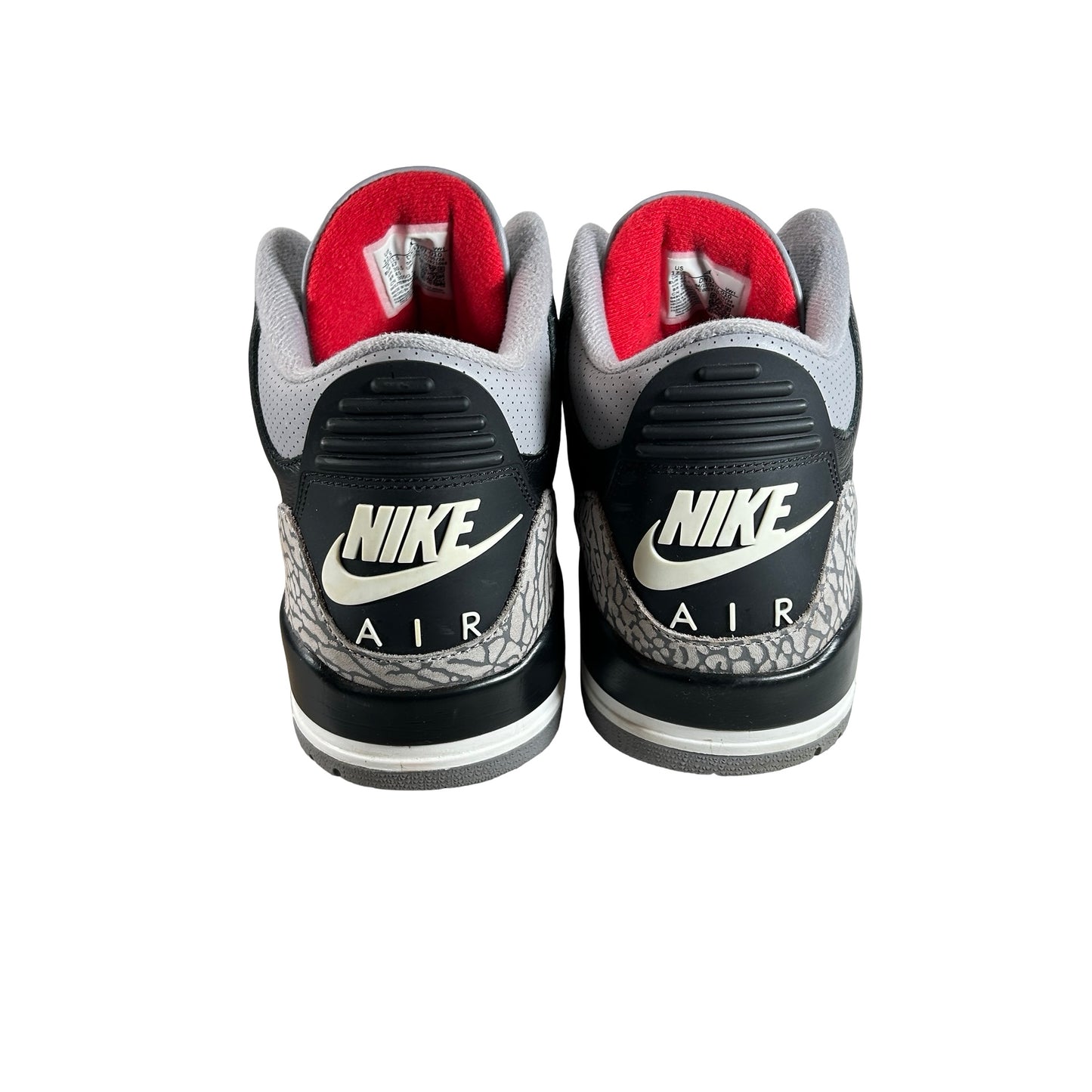 DN3707 010 Jordan 3 Retro Black Cement Reimagined (2024) [USED] - 12.5 M (Used3)