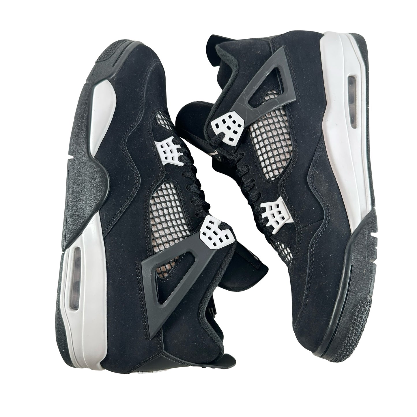 FQ8138 001 Air Jordan 4 Retro White Thunder [USED] - 12 M (Used3)