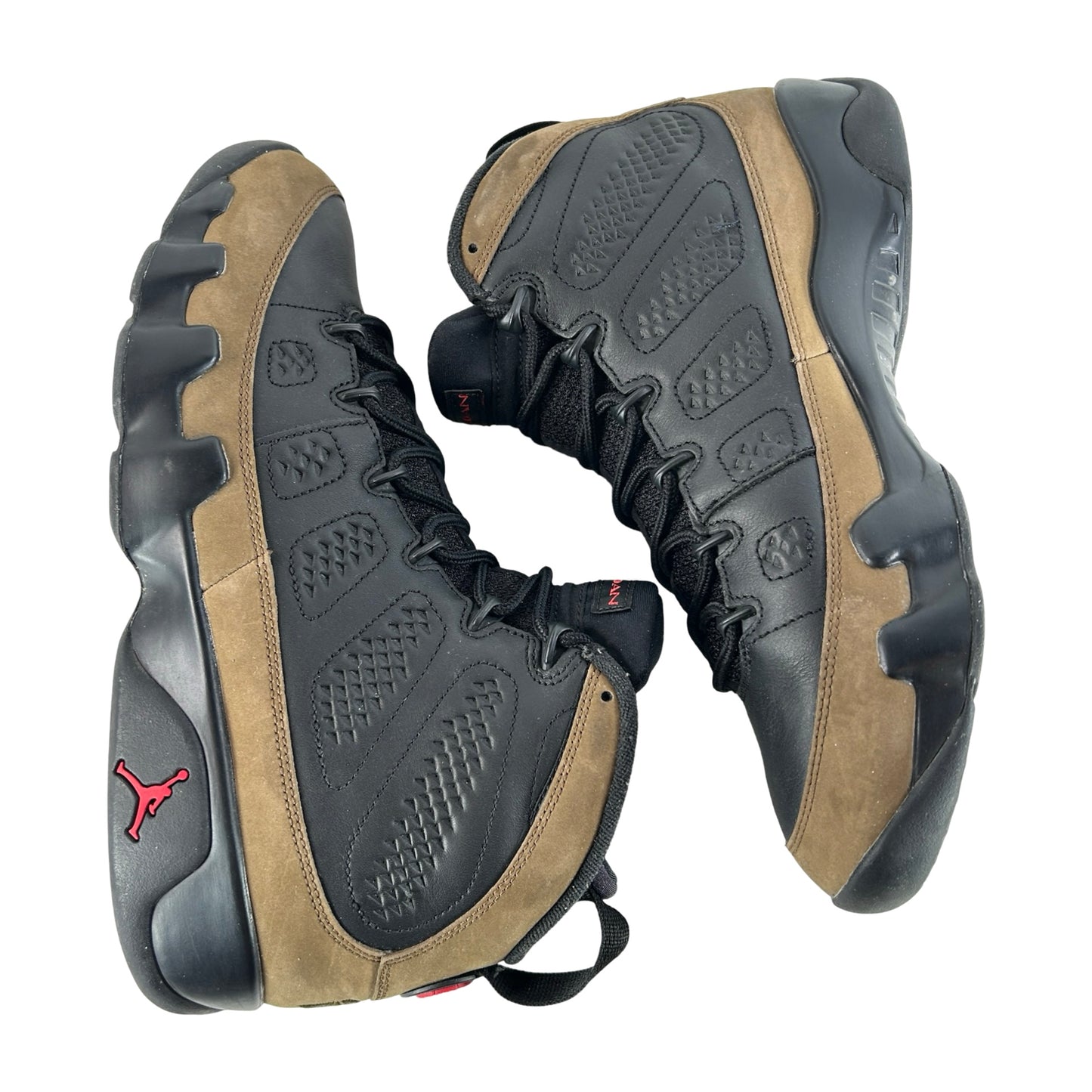HV4794 030 Air Jordan 9 Retro Olive (2024) [USED] - 11.5 M (Used2)