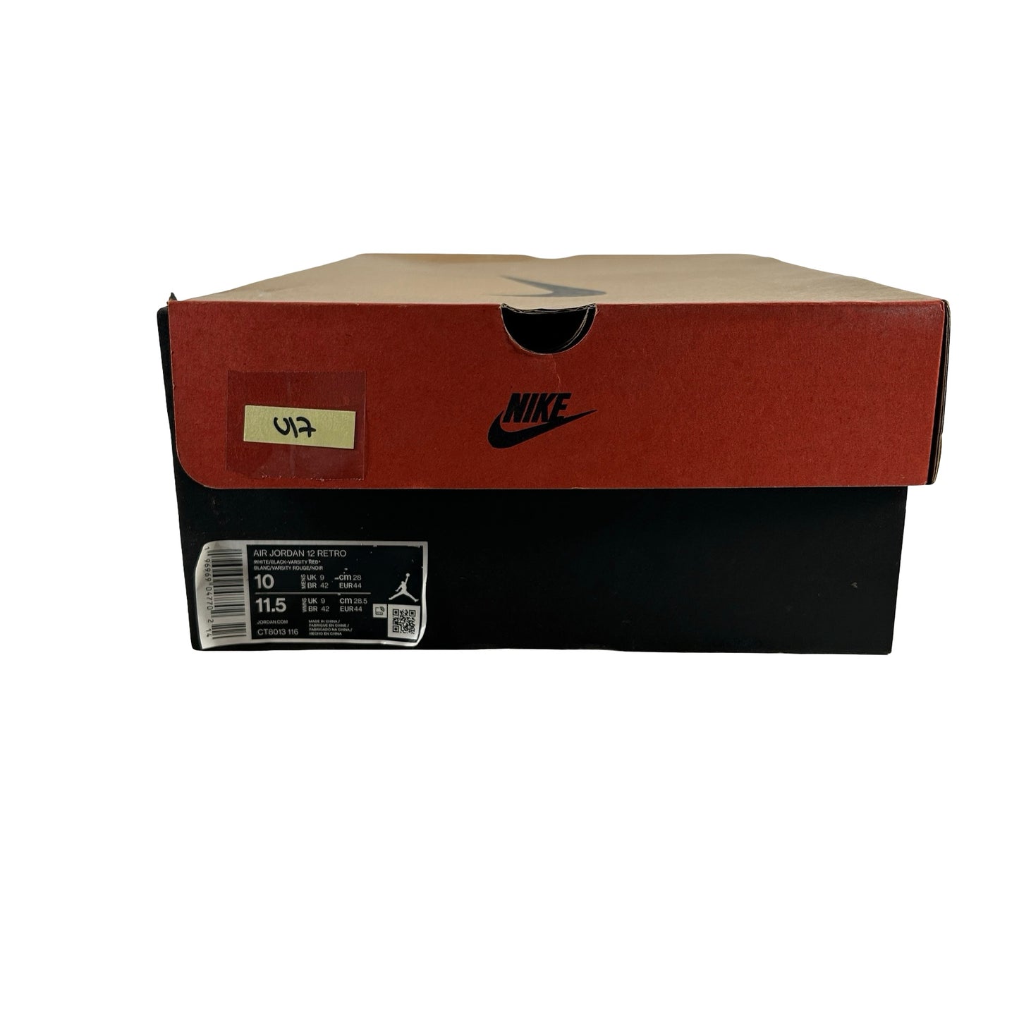 CT8013 116 Jordan 12 Retro Cherry (2023) [USED] - 10 M (Used17)