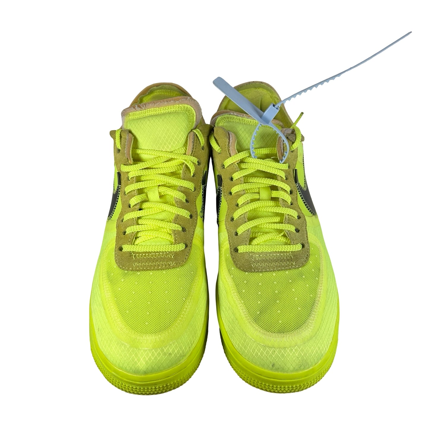 AO4606 700 Nike Air Force 1 Low Off-White Volt [USED] - 11.5 M (Used) (No box)