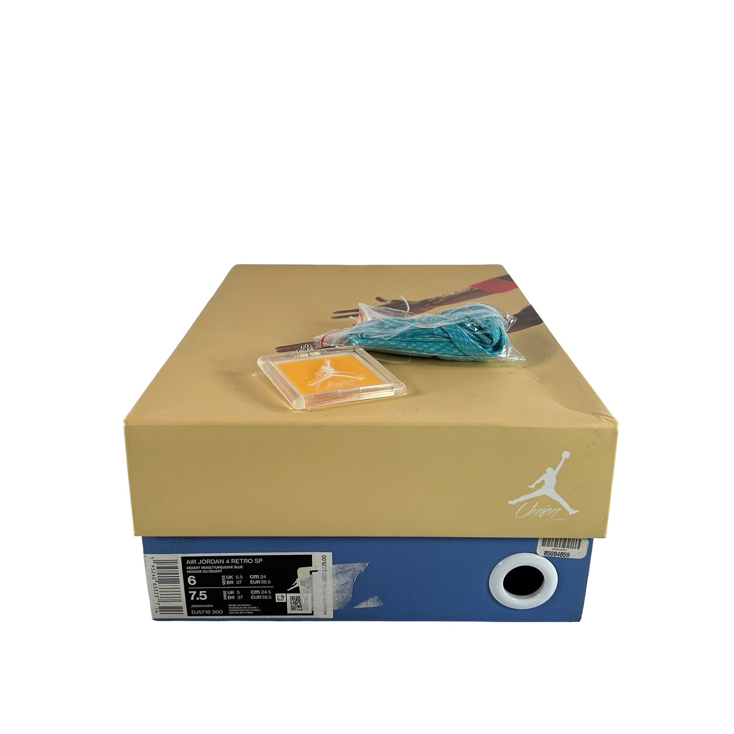 DJ5718 300 Jordan 4 Union Desert Moss [USED] - 6 M (Used)