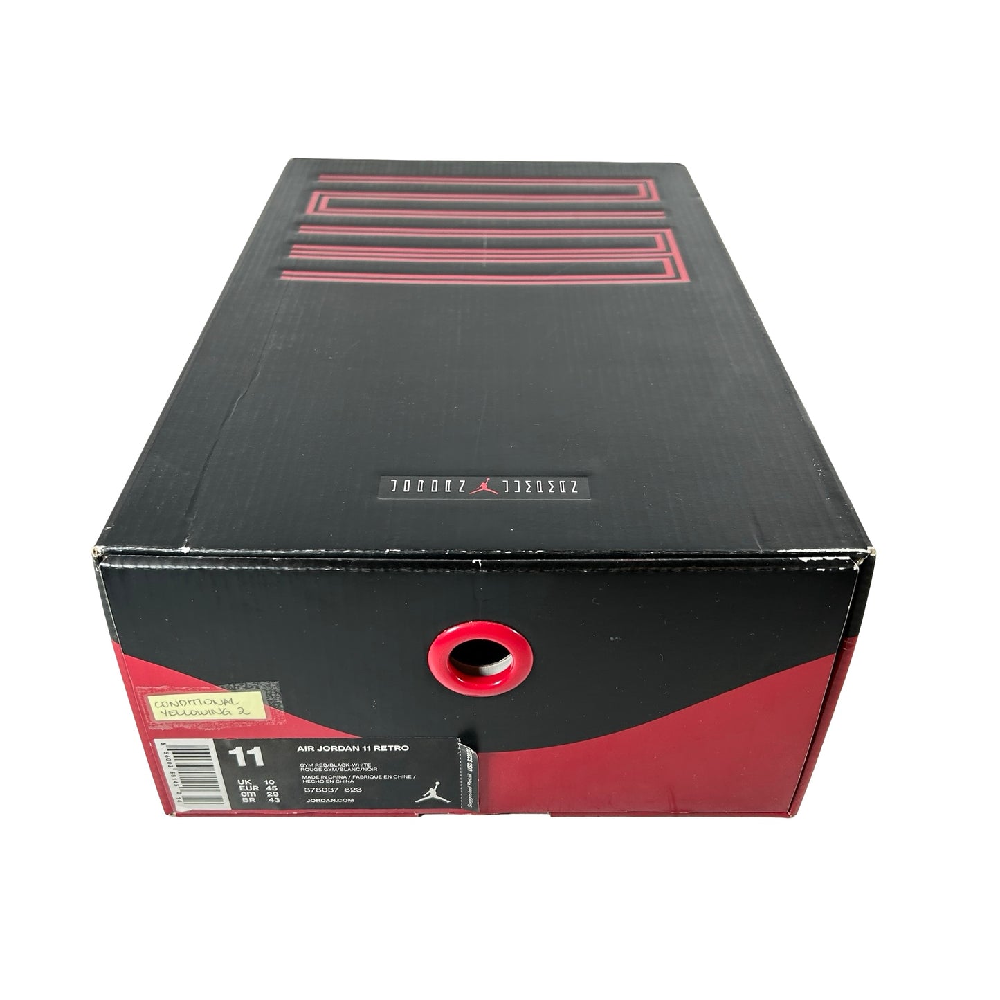 378037 623 Jordan 11 Retro Win Like 96 [CONDITIONAL] - 11 M (Yellowing2)