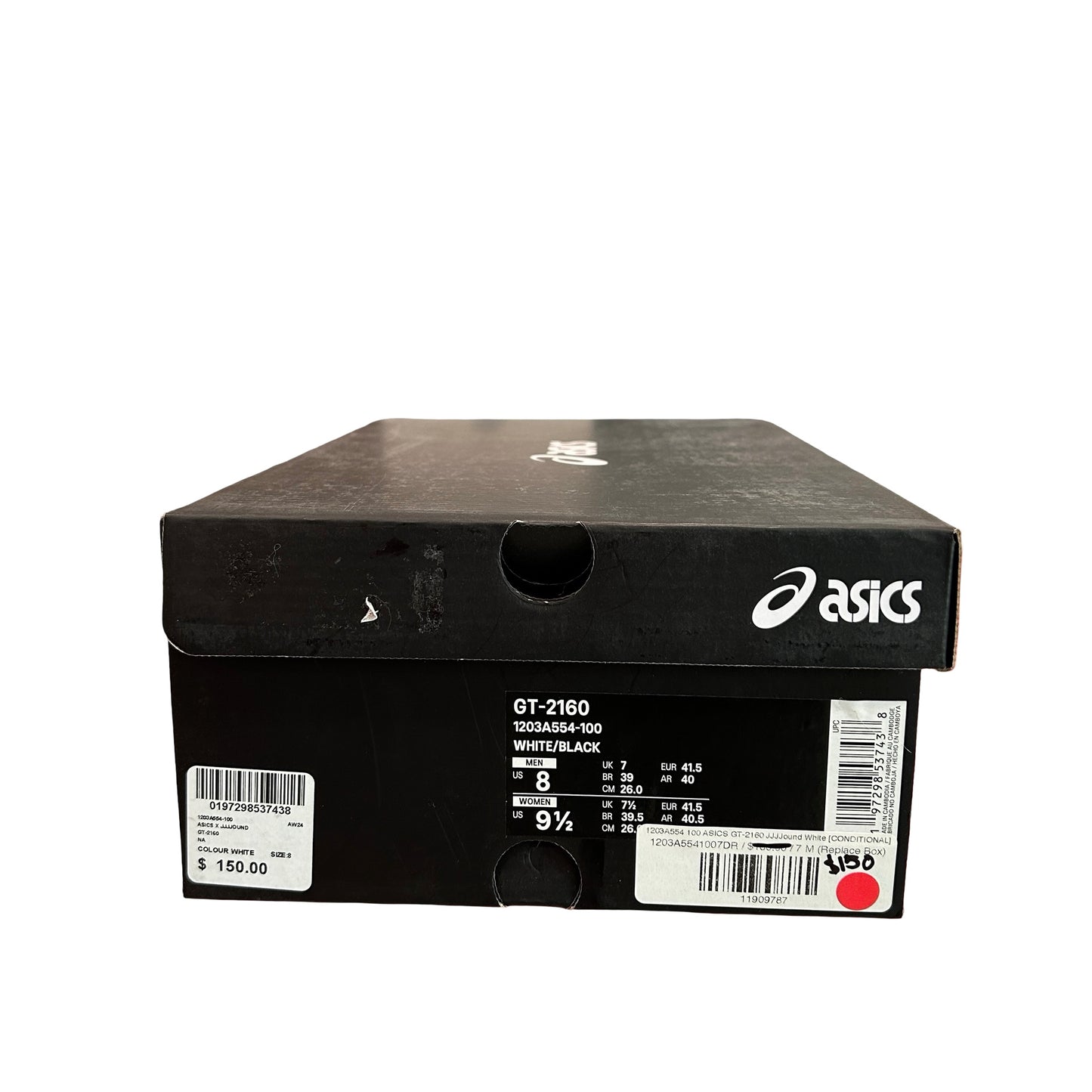 1203A554 100 ASICS GT-2160 JJJJound White [CONDITIONAL] [REPLACE BOX]