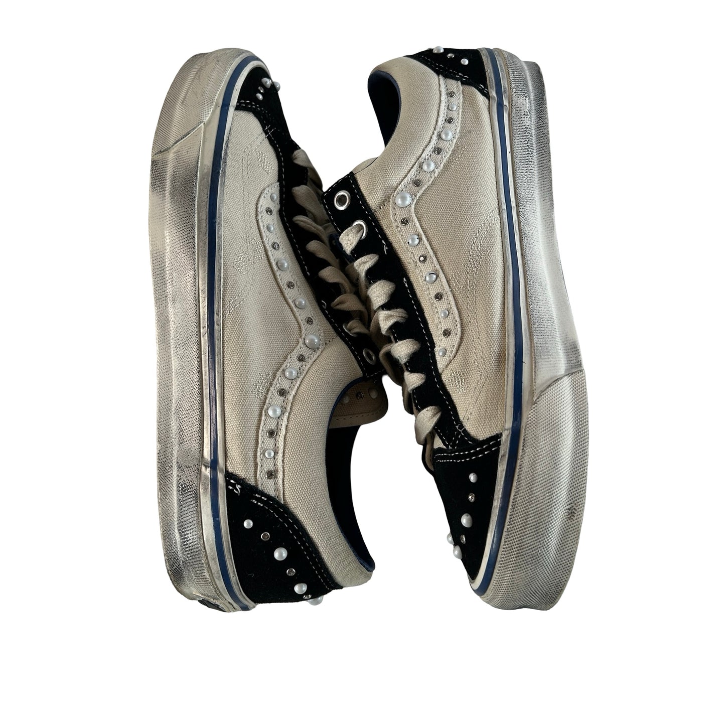 VN000S52FS8 Vans OTW Old Skool 36 Pearlized Pack Marshmallow White [USED] - 12 M (Used2)