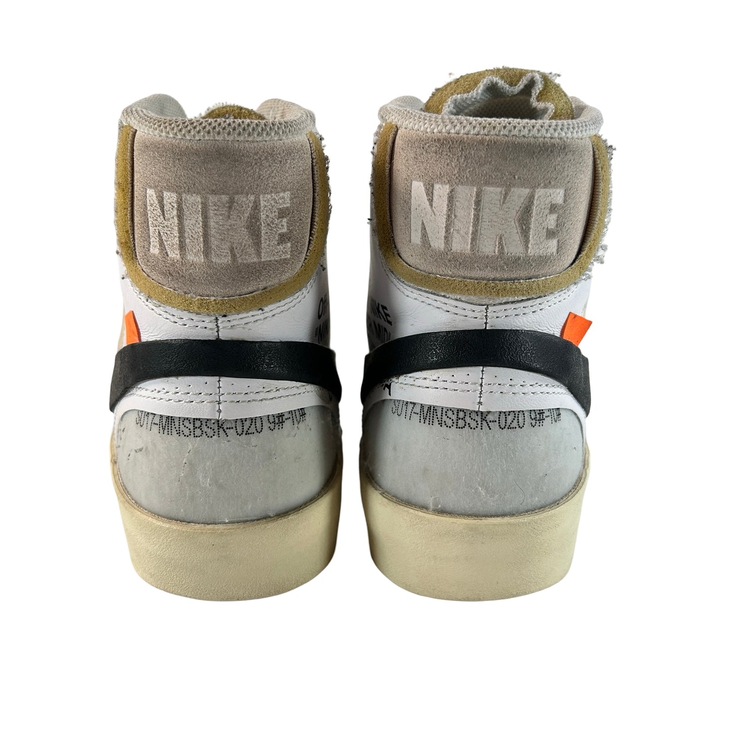 AA3832 100 Nike Blazer Mid Off-White [USED] - 9 M (Used) (Replace box)
