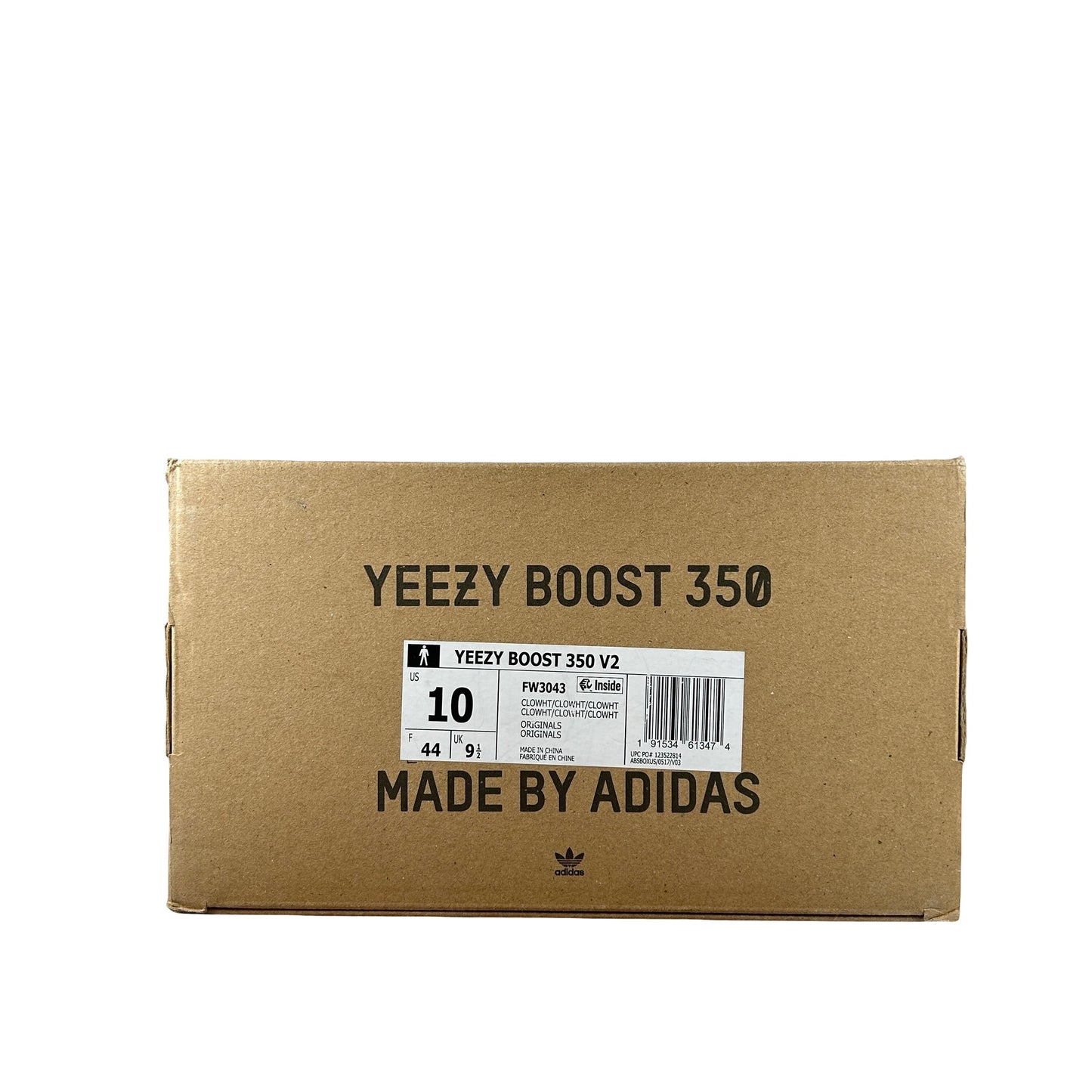 FW3043 adidas Yeezy Boost 350 V2 Cloud White (Non-Reflective) [USED] - 10 M (Used)