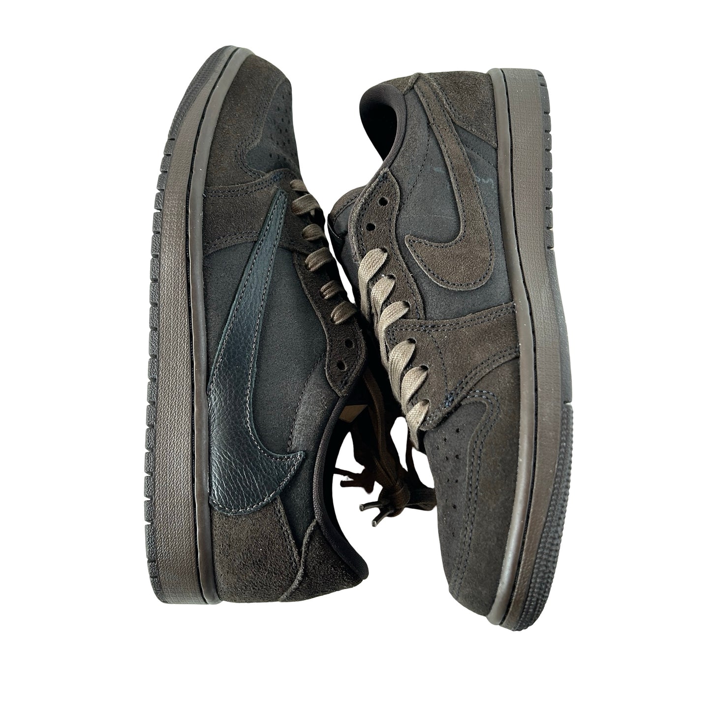DM7866 202 Jordan 1 Retro Low OG SP Travis Scott Velvet Brown [USED] - 8.5 M (Used5)