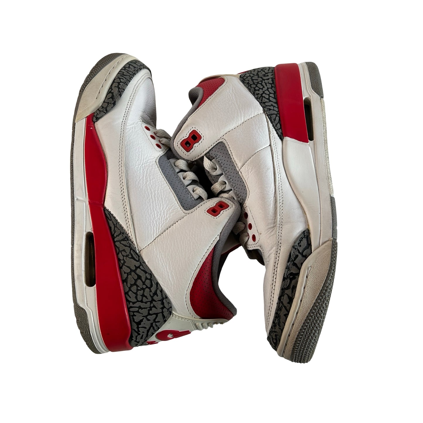 DN3707 160 Jordan 3 Retro Fire Red (2022) [USED] - 8.5 (Used) (No Box)