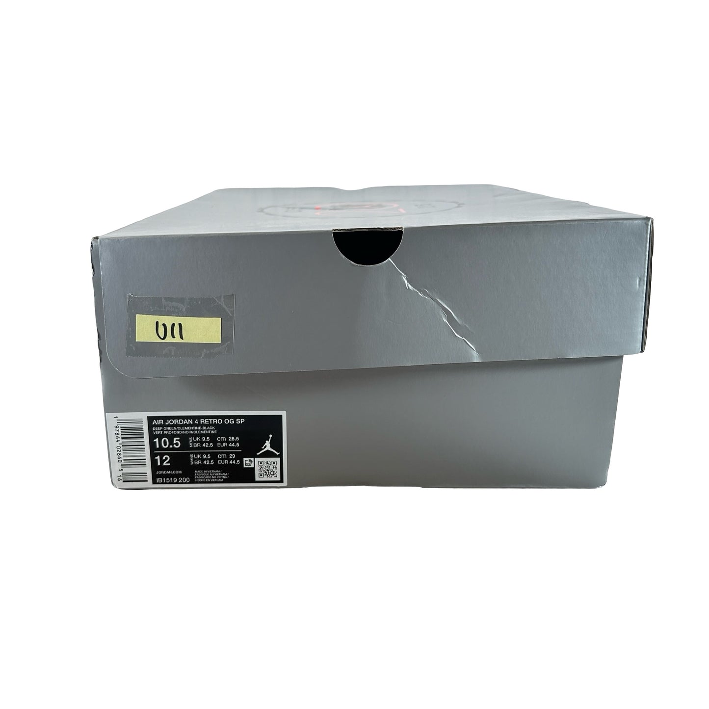 IB1519 200 Jordan 4 Retro OG SP Undefeated (2025) [USED] - 10.5 M (Used11)