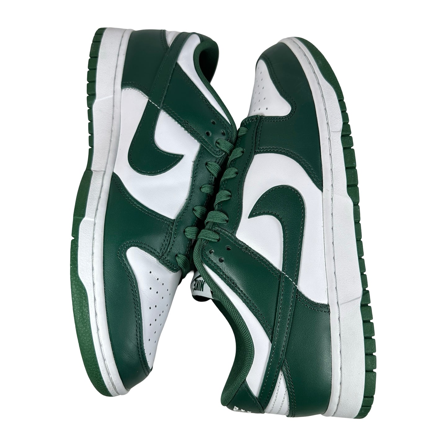 DD1391 101 Nike Dunk Low Michigan State [USED] - 10.5 M (Used)