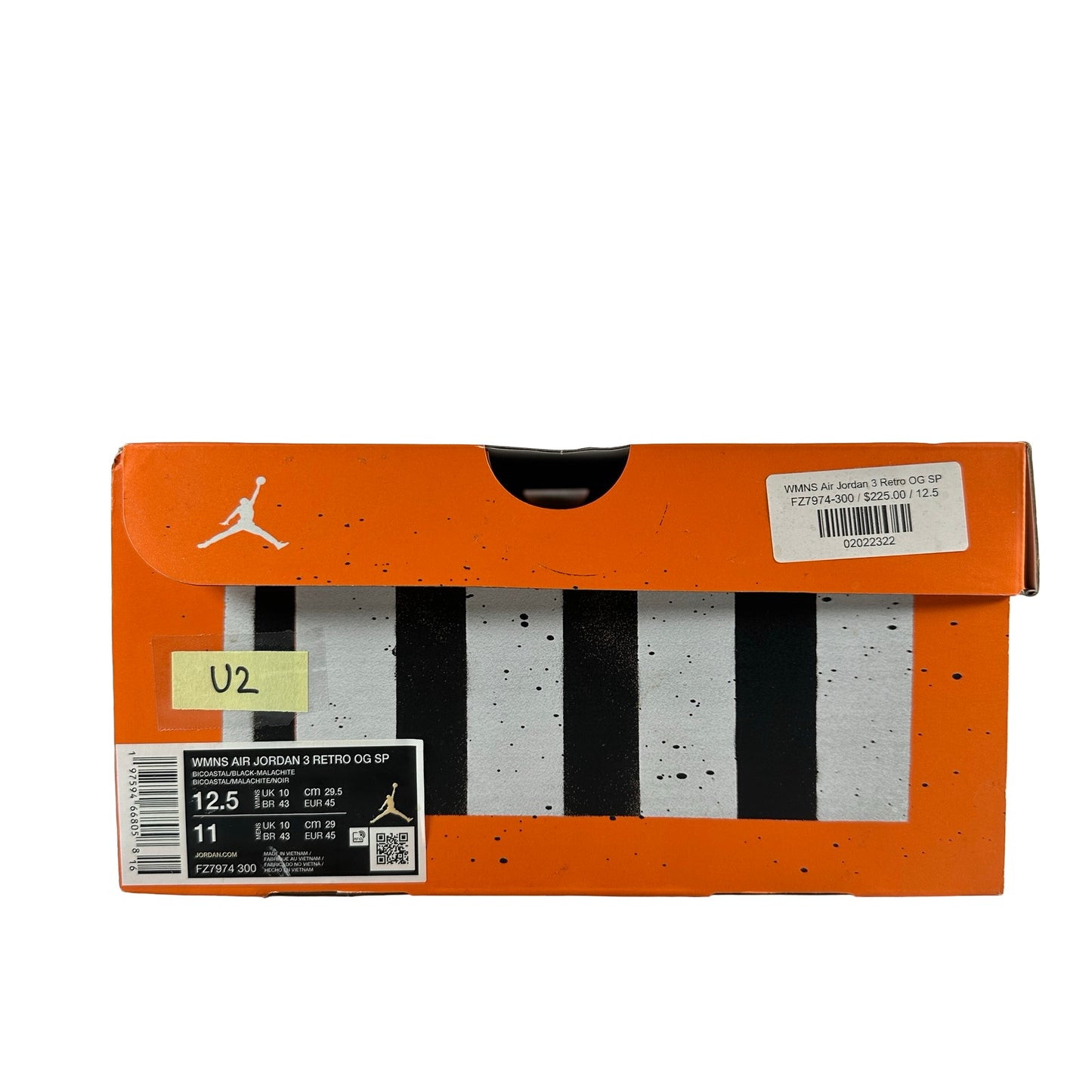 FZ7974 300 Jordan 3 Retro Nina Chanel Abney Bicoastal (Women's) [USED] - 12.5 W / 11 M (Used2)