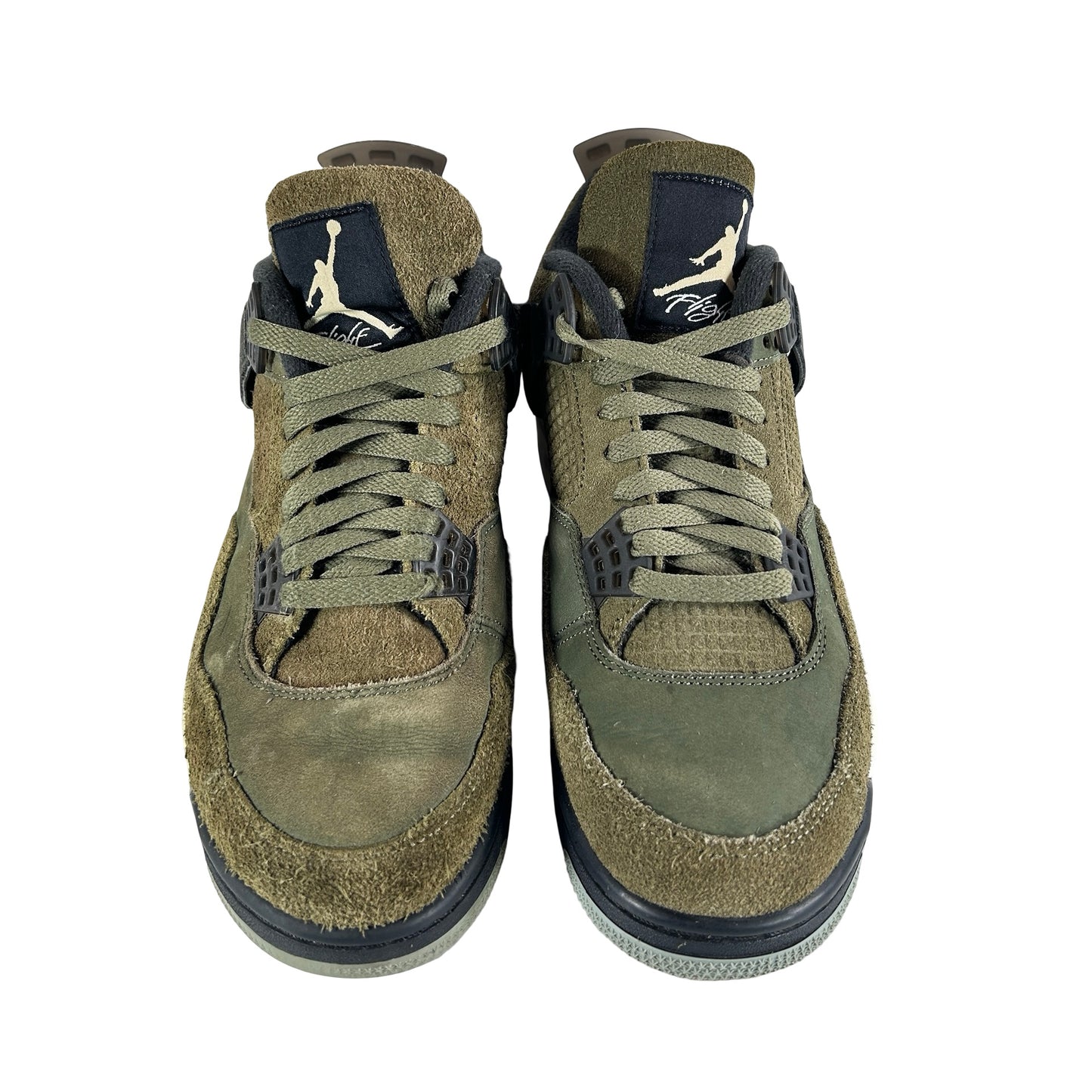 FB9927 200 Air Jordan 4 Craft Medium Olive [USED] - 9 M (Used2) (No Box2)