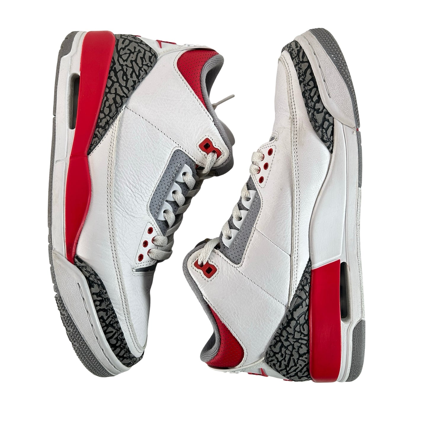 DN3707 160 Jordan 3 Retro Fire Red (2022) [USED] - 9.5 M (Used4)