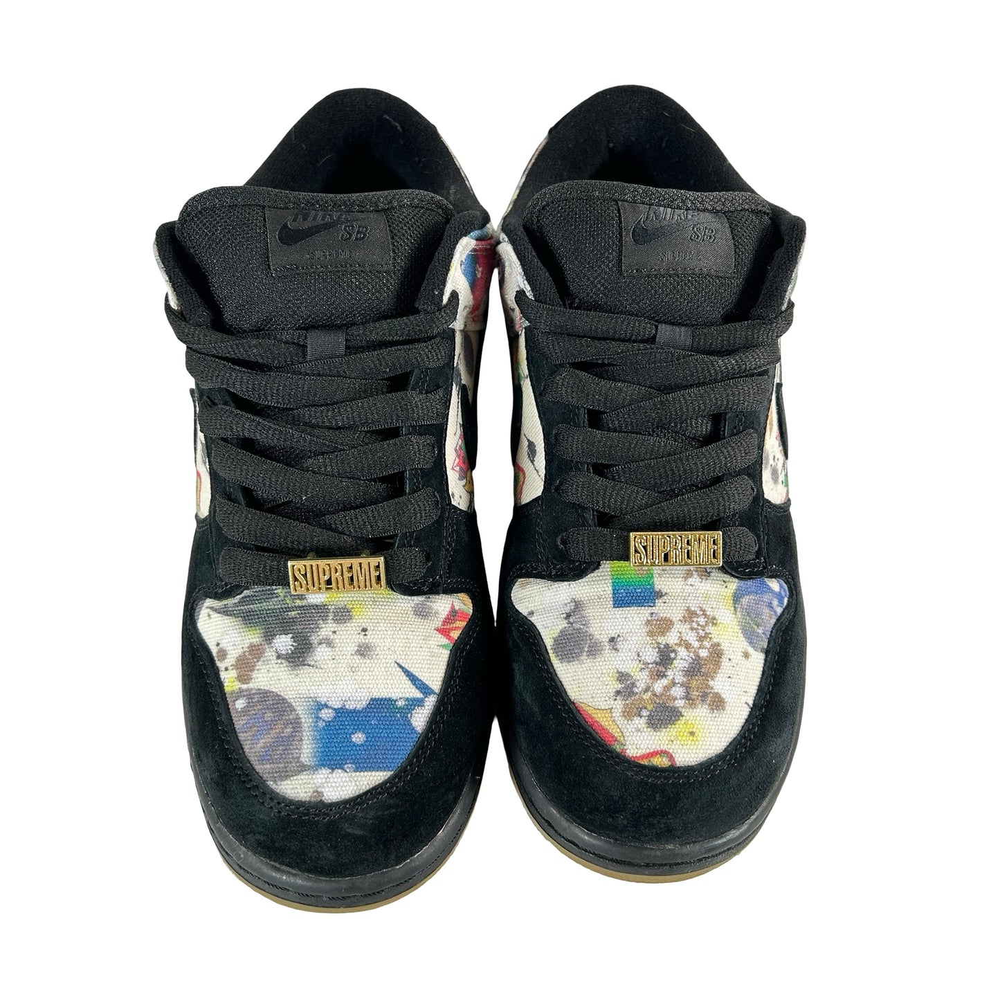 FD8778 001 Nike SB Dunk Low Supreme Rammellzee [USED] - 8 M (Used2)