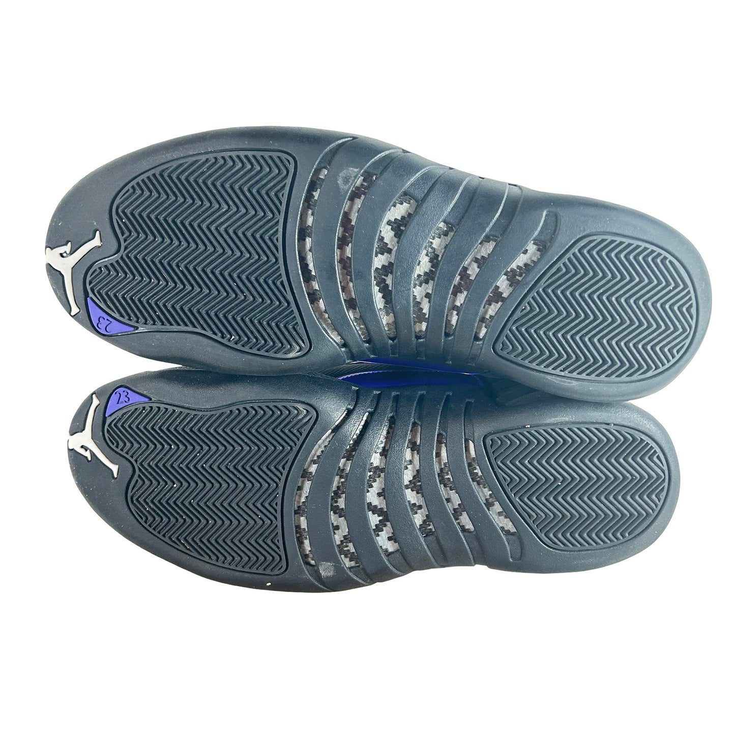 CT8013 005 Jordan 12 Retro Black Dark Concord [USED] - 13 M (Used) (No Box)