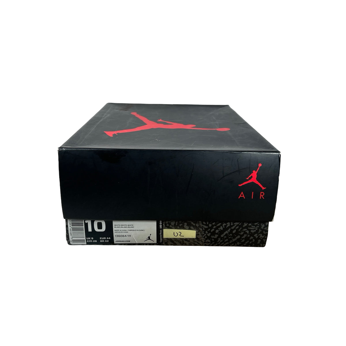 136064 111 Jordan 3 Retro Pure White (2018) [USED] - 10 M (Used2)