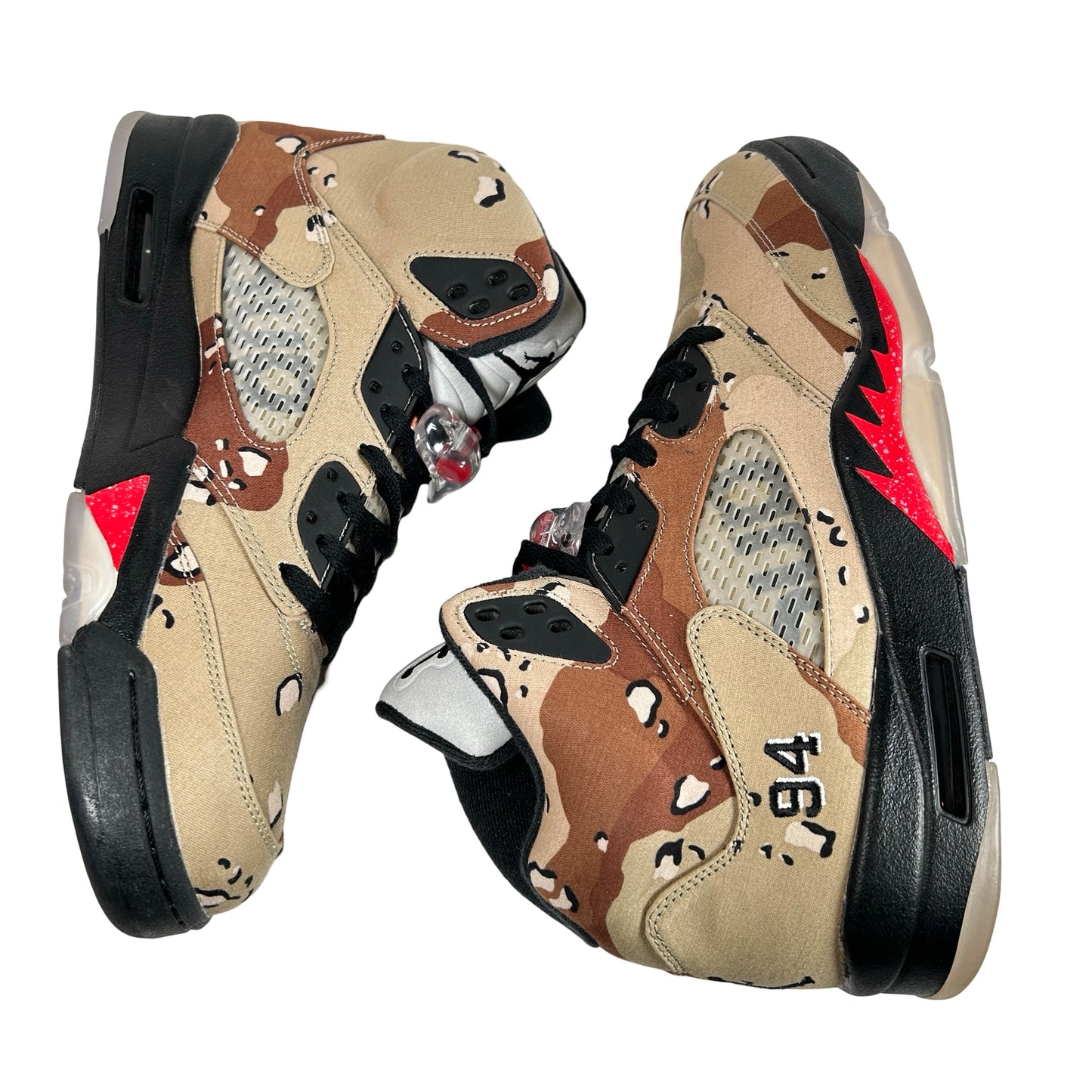 824371 201 Jordan 5 Retro Supreme Desert Camo [USED] - 11.5 M (Used) (No Box)