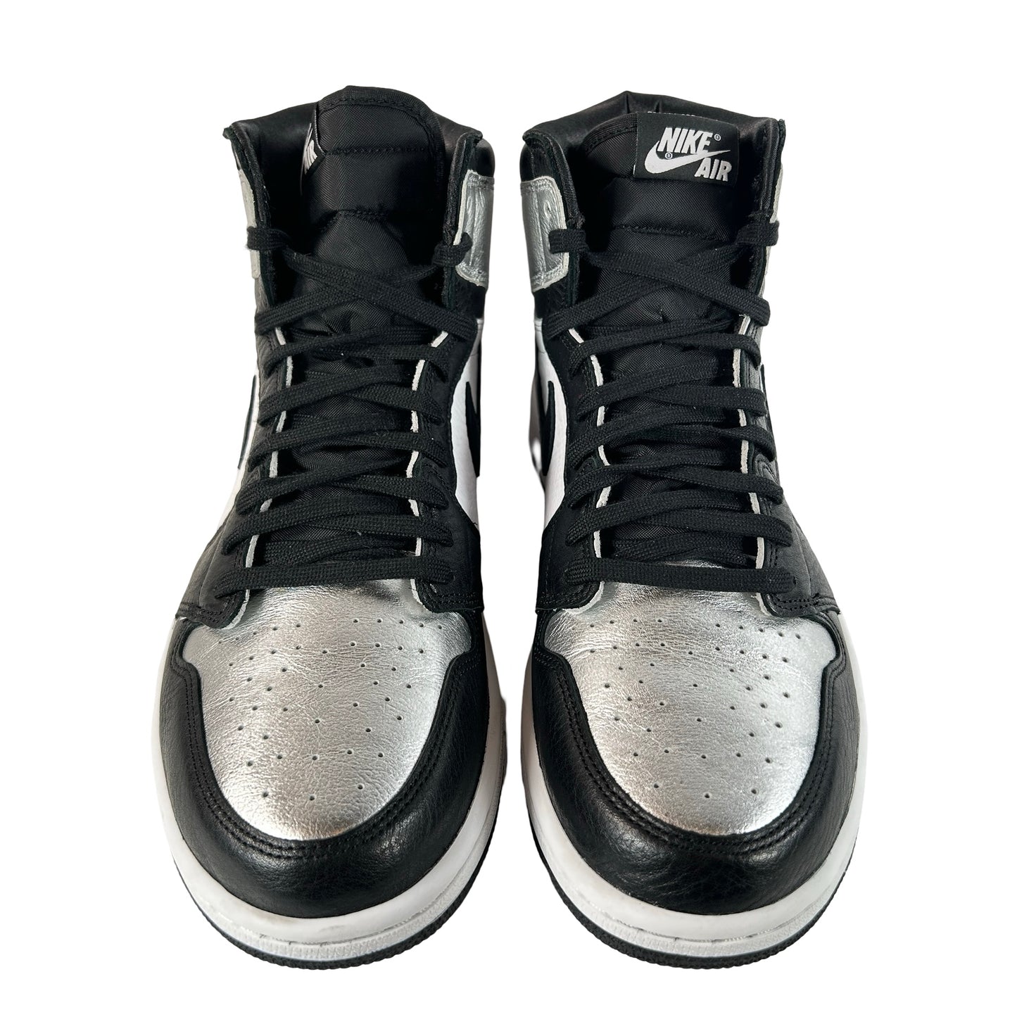 CD0461 001 Jordan 1 Retro High Silver Toe (Women's) [USED] - 12.5 W (Used)