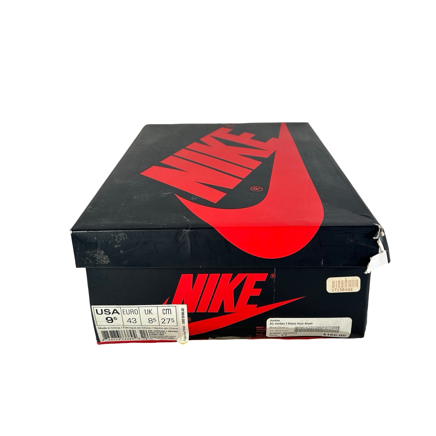 AJ5991 062 Jordan 1 Retro High Aleali May Shadow [USED] - 9.5 M (Used)