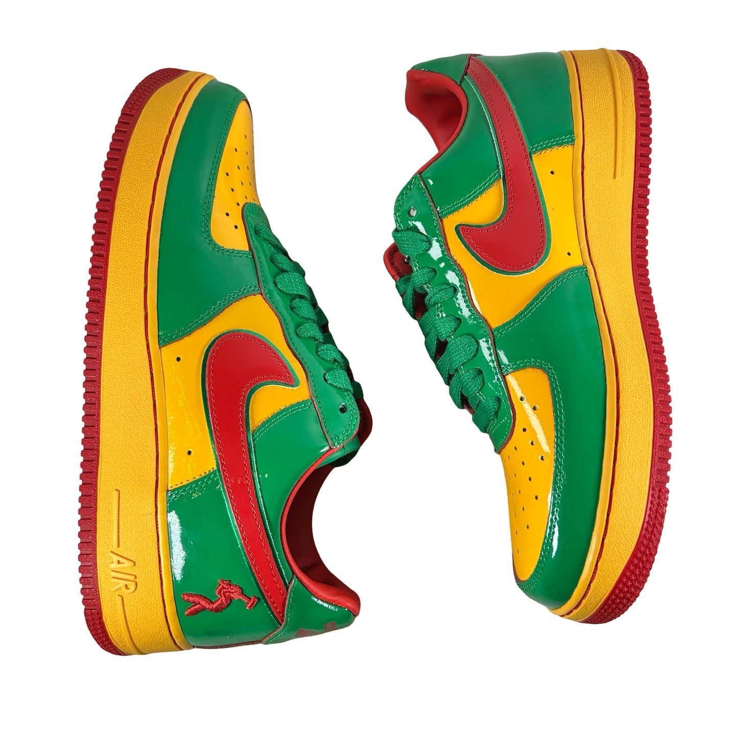 IH4383 300 Nike Air Force 1 Low Lil Yachty Concrete Boys Lucky Green [USED] - 10 M (VNDS)