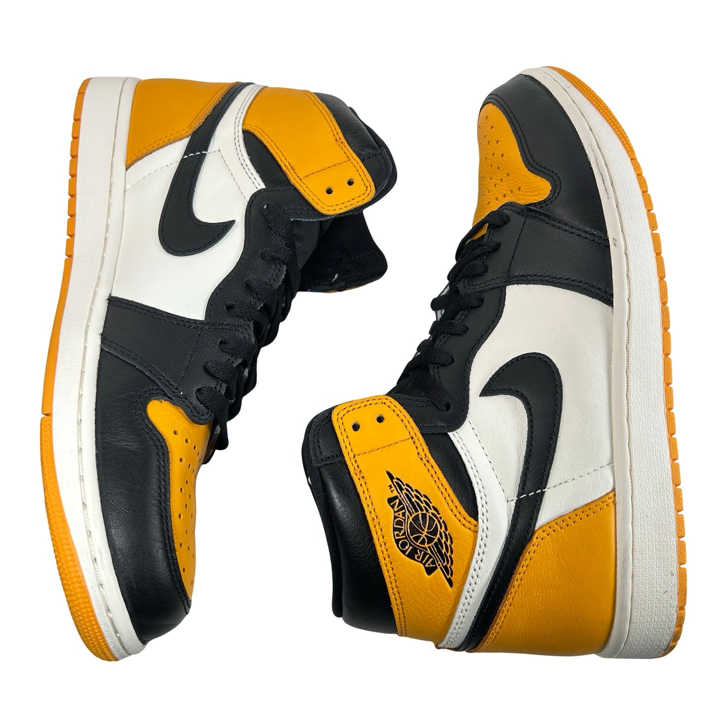 555088 711 Jordan 1 Retro High OG Yellow Toe [USED] - 10.5 M (Used4)