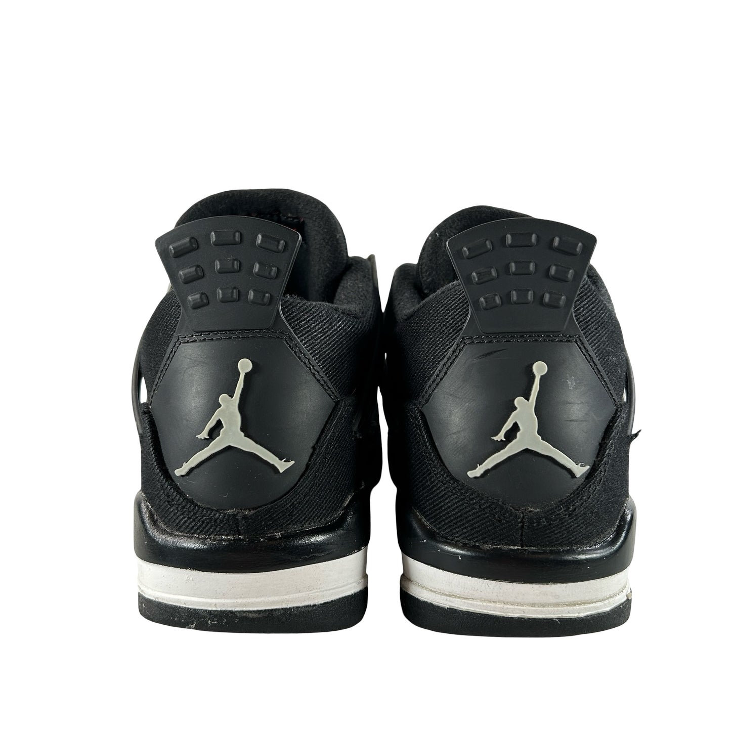 DV0553 006 Jordan 4 Retro Black Canvas GS [USED] - 5 Y (Used) (No Box)