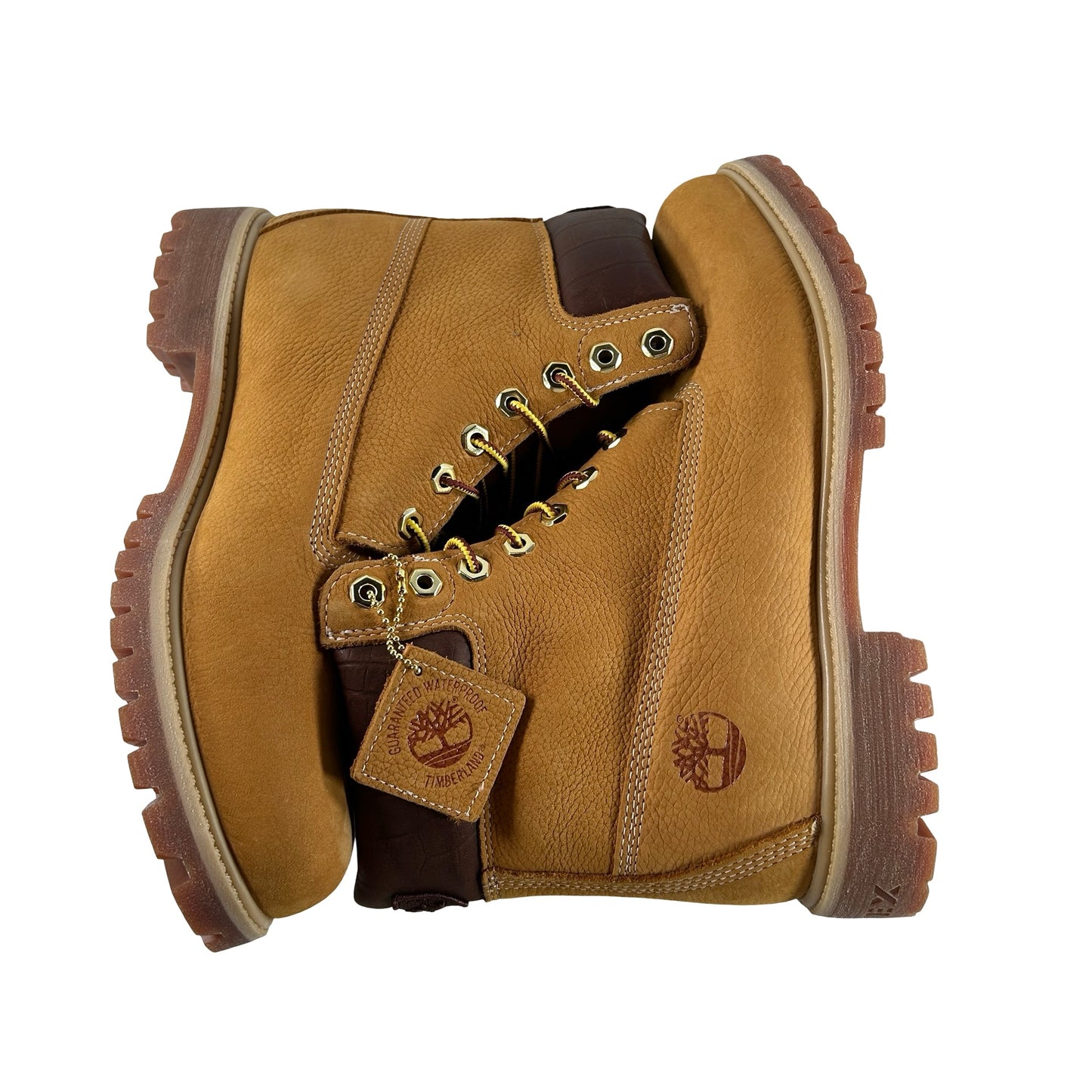 TB0A2P6W AI1 Timberland 6" Premium Waterproof Boot Avirex Wheat [USED] - 9.5 M (Used)