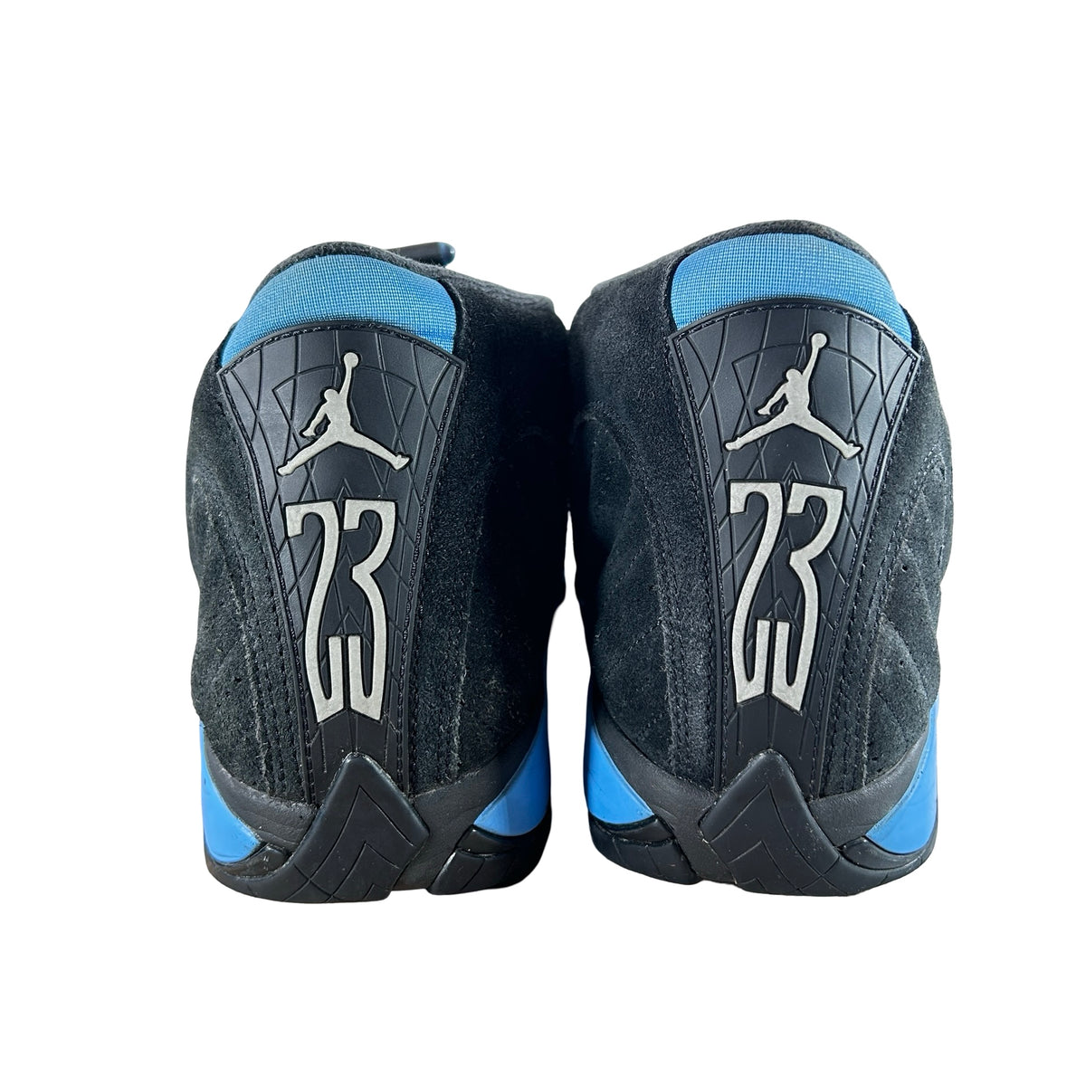 487471 007 Jordan 14 Retro Black University Blue (2026) [USED] - 11 M (Used4)