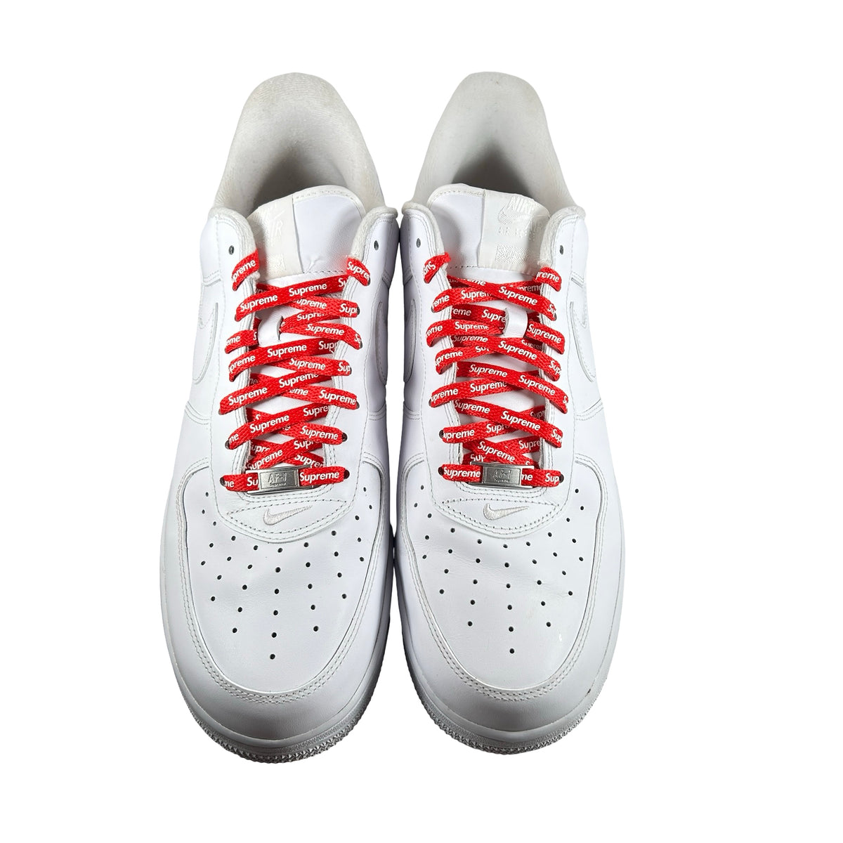 CU9225 100 AF1 Low Supreme White [USED] - 14 M (Used)