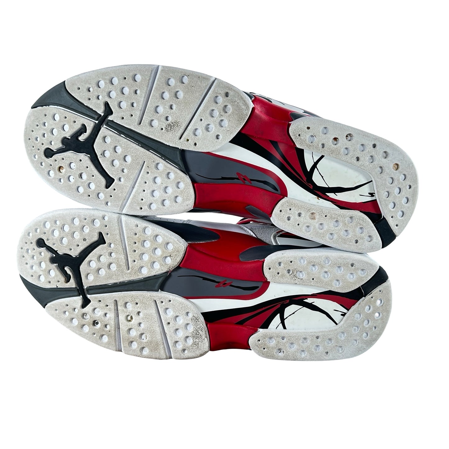 305381 100 Jordan 8 Retro White True Red (2025) [USED] - 11.5 M (Used2)