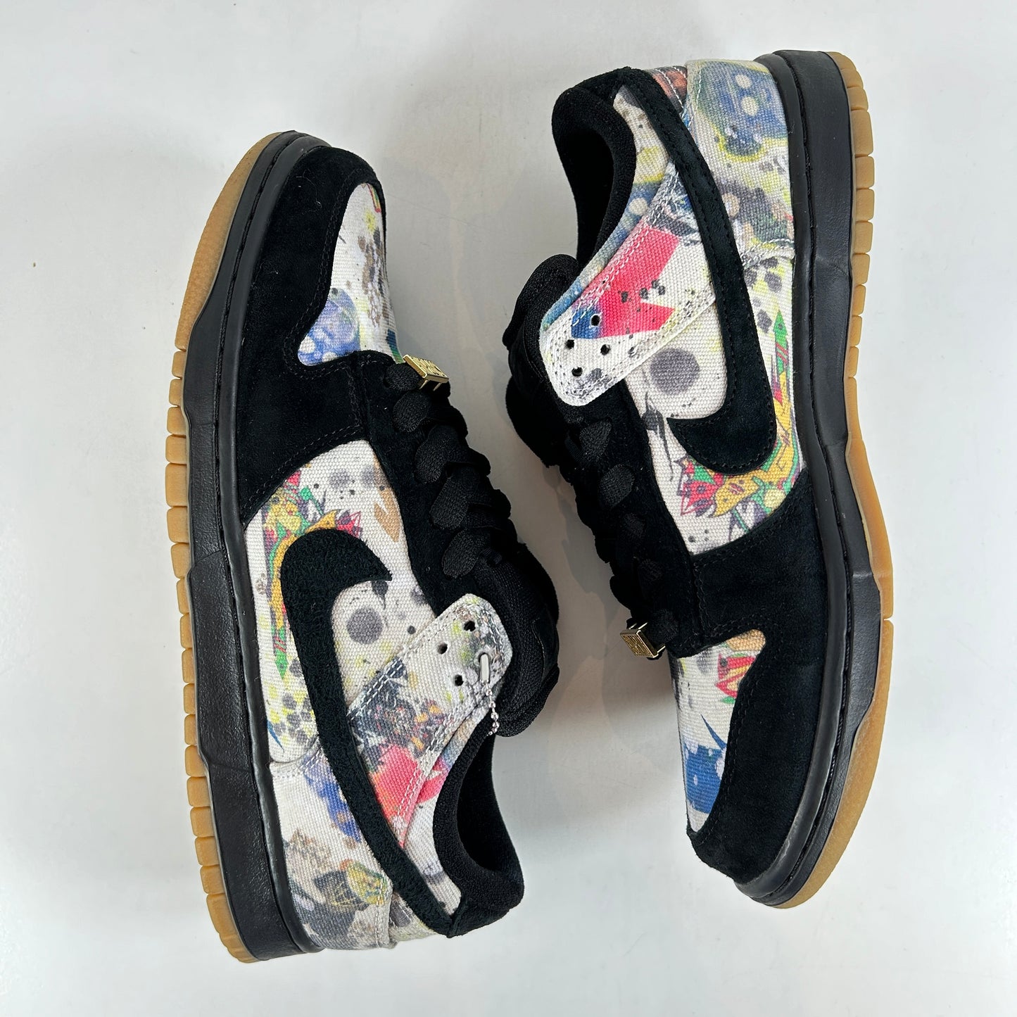 FD8778 001 Nike SB Dunk Low Supreme Rammellzee [USED] - 9 M (Used2)