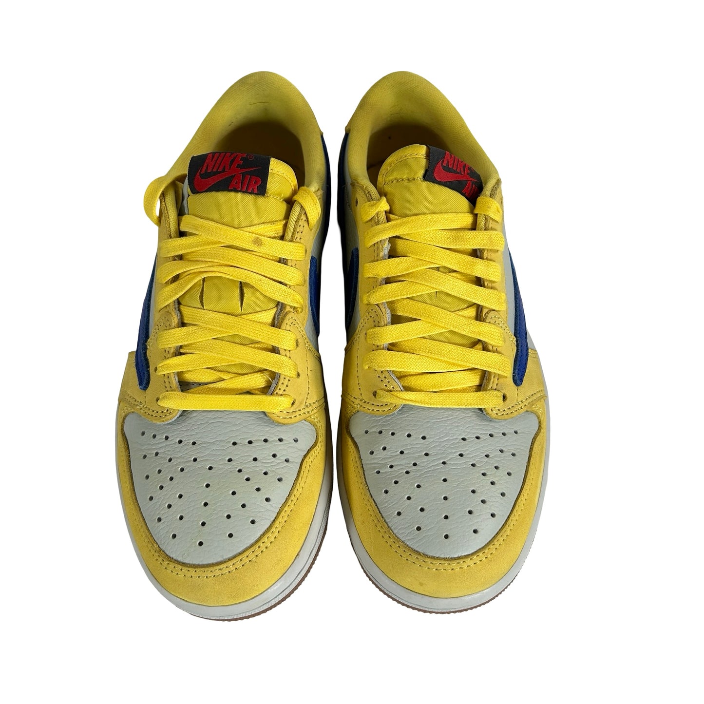 DZ4137 700 Jordan 1 Retro Low OG SP Travis Scott Canary (Women's) [USED] - 7 W (Used3)