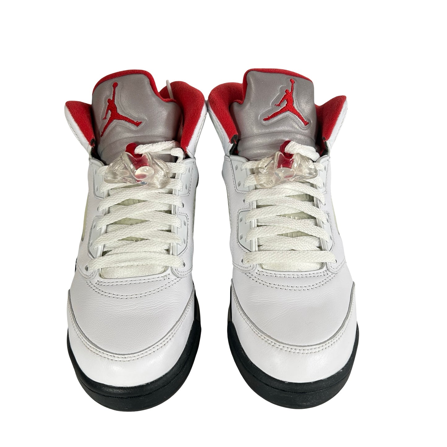440888 102 Jordan 5 Retro Fire Rojo Plata Lengua (2020) (GS)