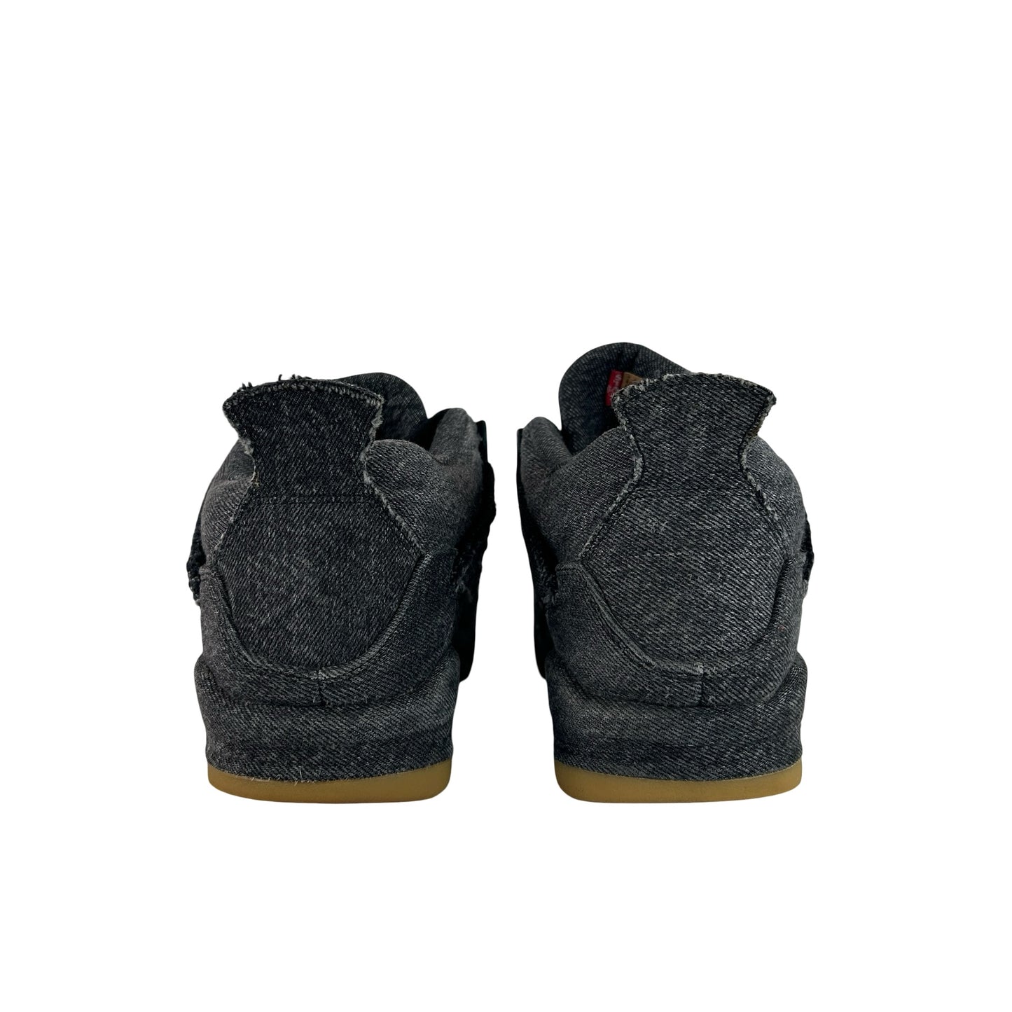 AQ9103 001 Jordan 4 Retro Levi's Black (GS) (Blank Tag) [USED] - 7Y (Used)